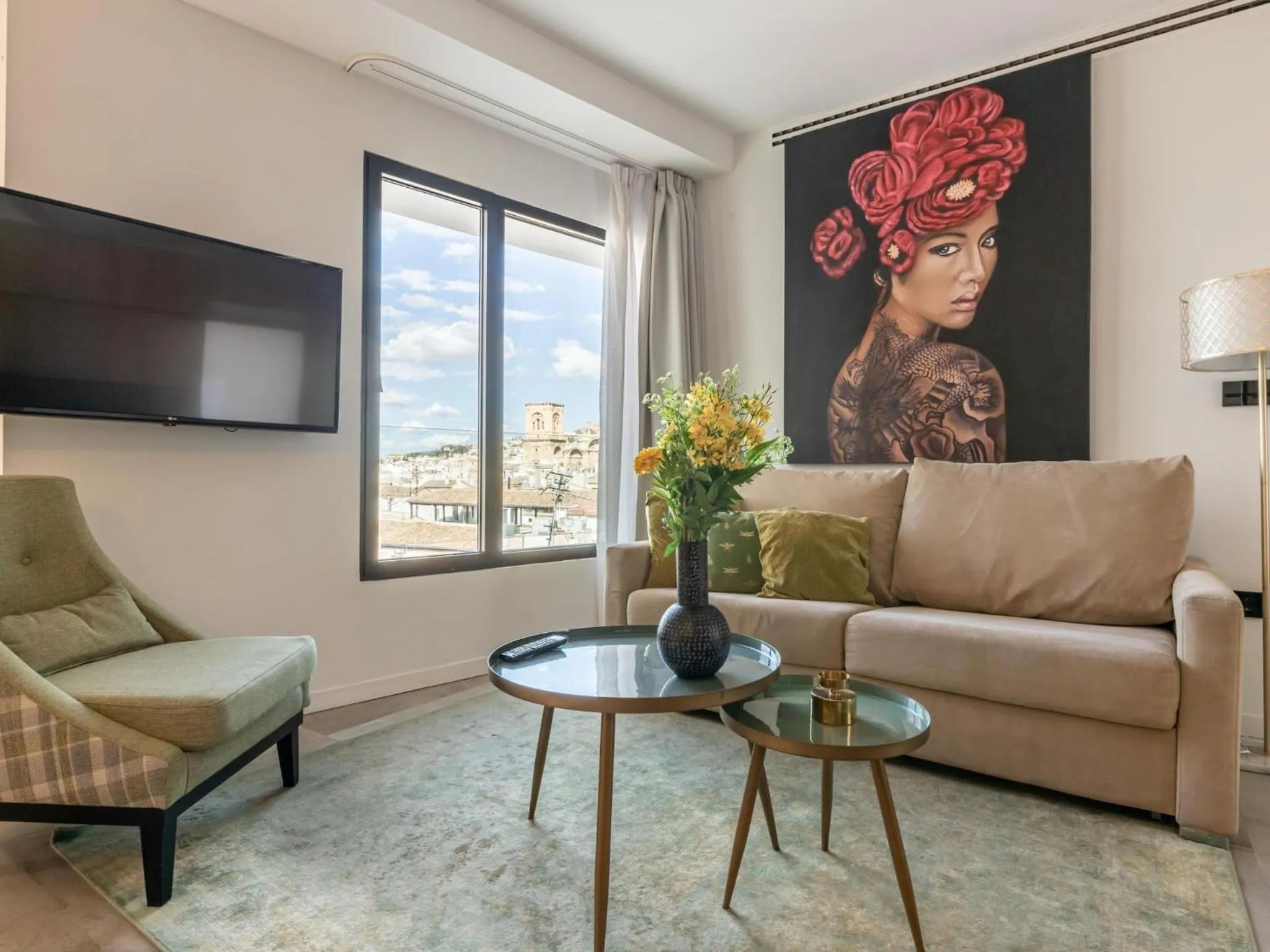 TV and multimedia in Luxury Alhambra Penthouse Collection