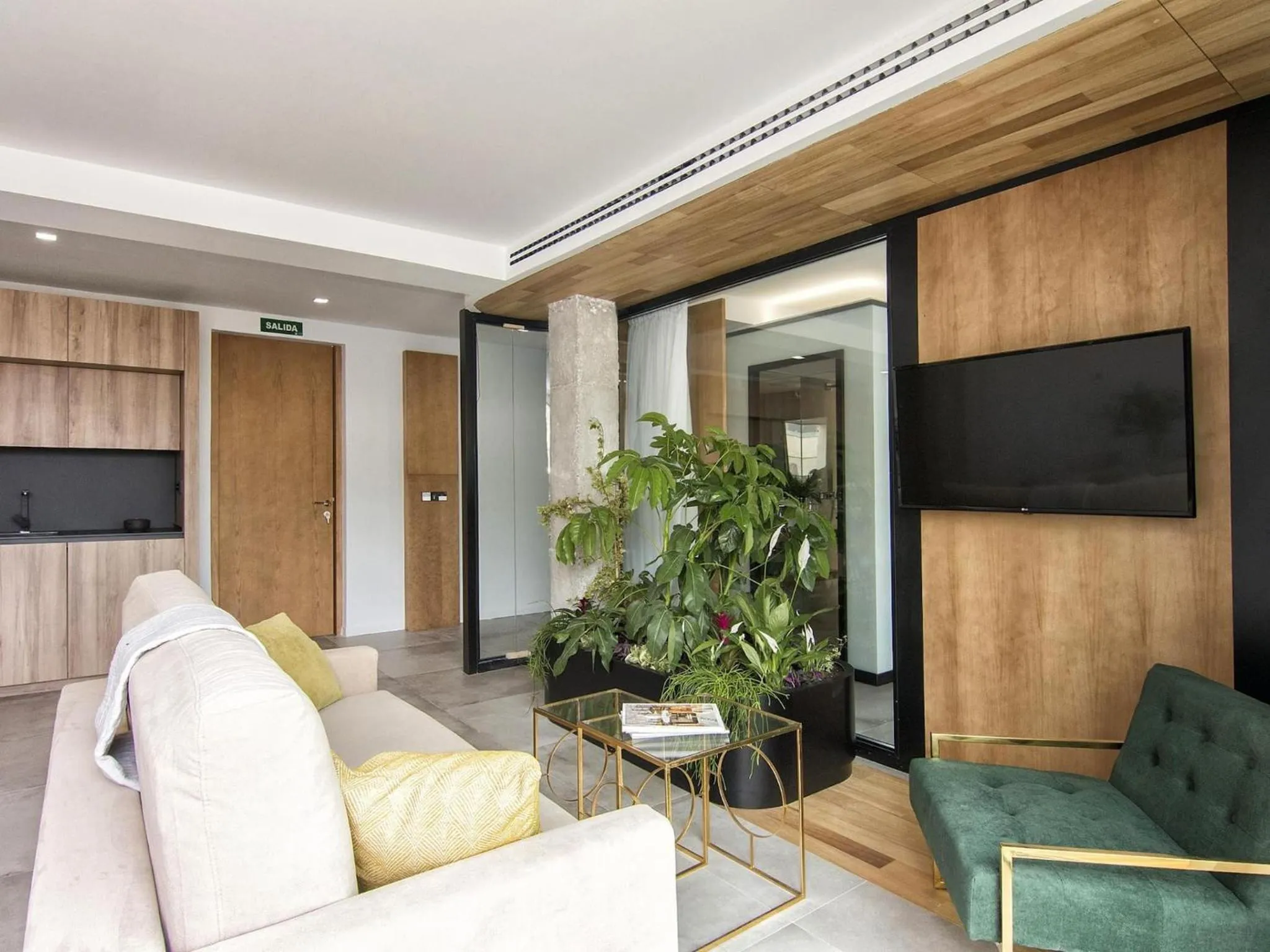 Living room in Luxury Alhambra Penthouse Collection