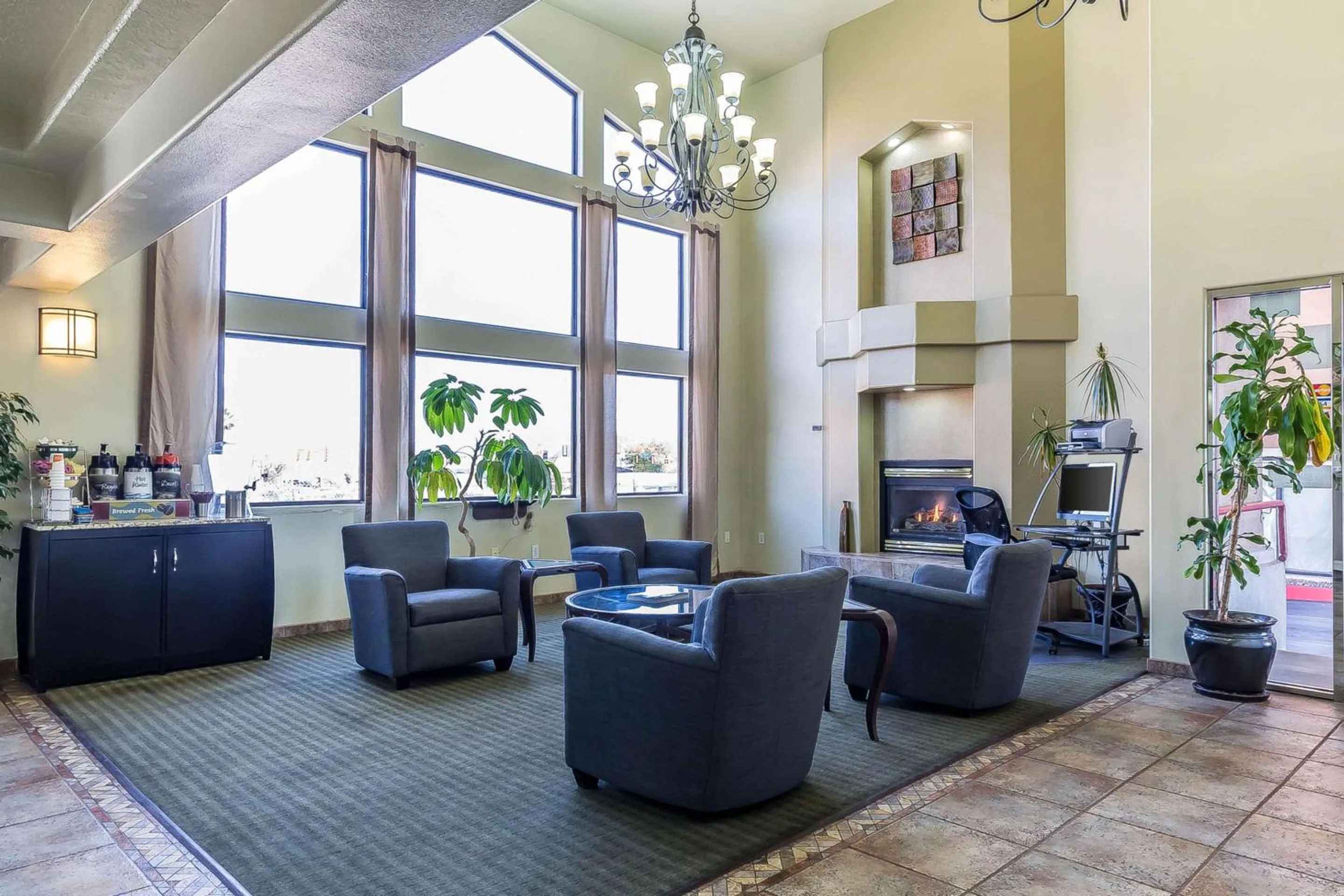 Lobby or reception in Quality Inn Washington - St George North