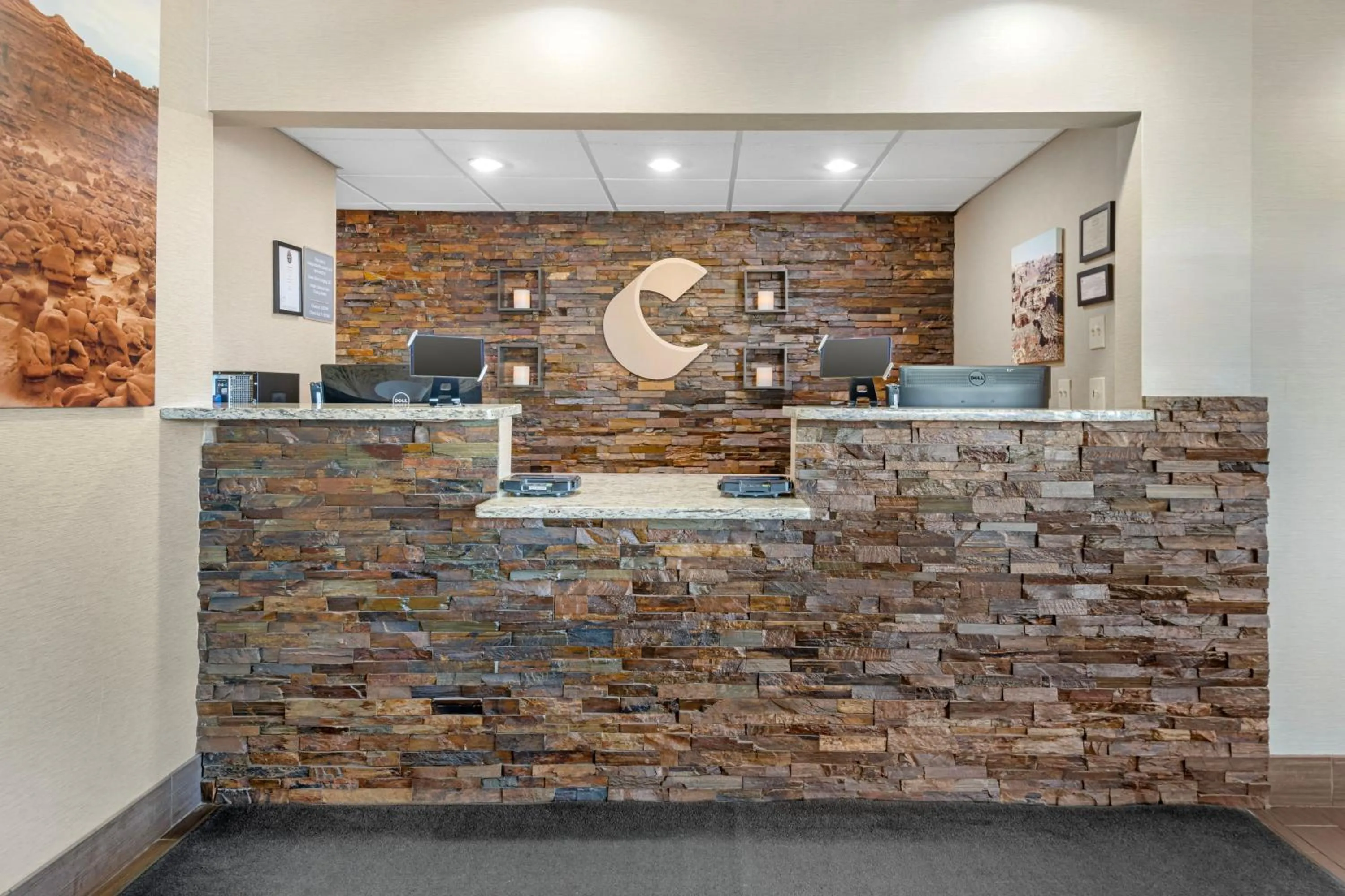 Lobby or reception in Comfort Inn Green River National Park Area