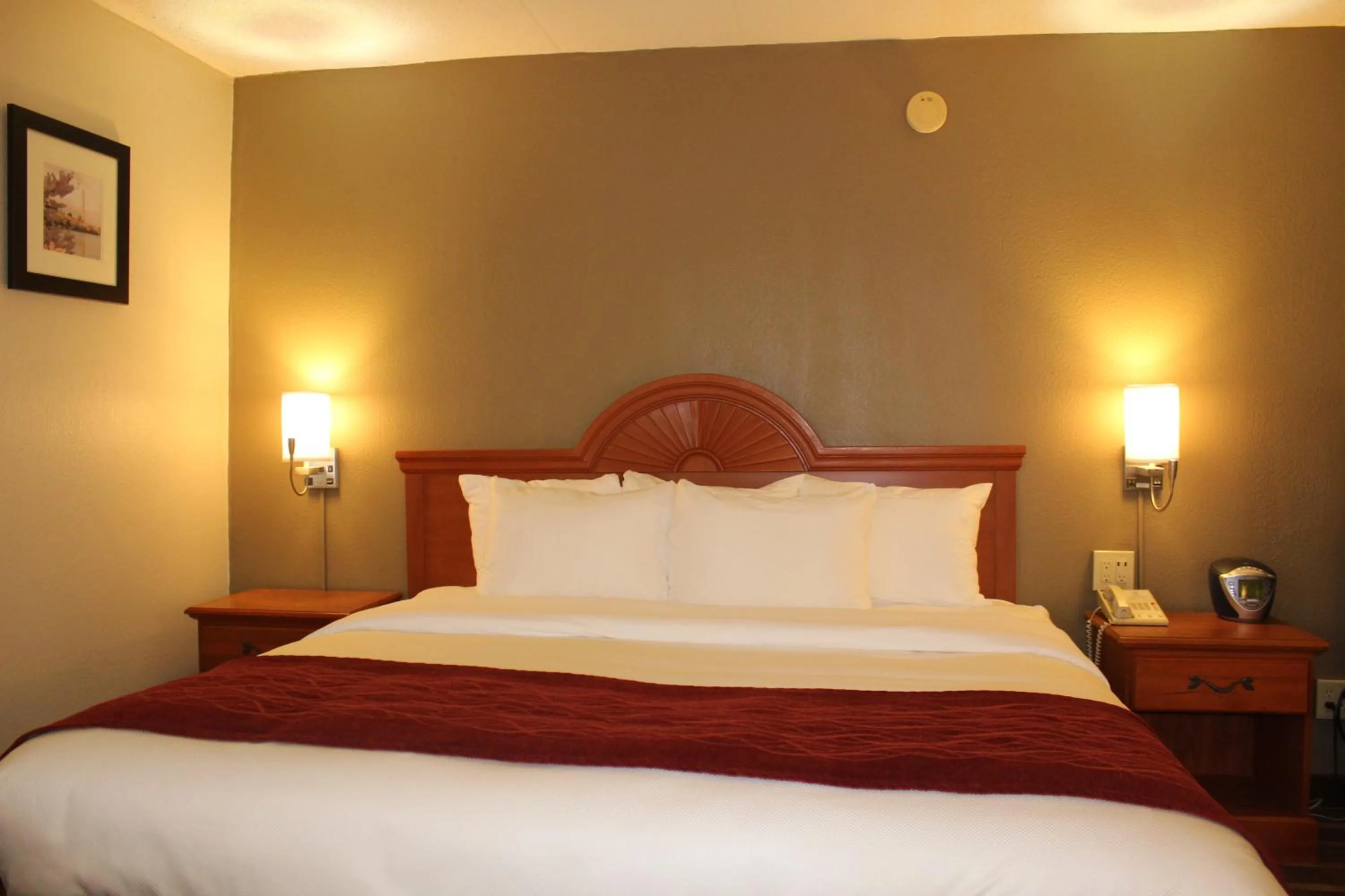 Bed in Comfort Inn University Center