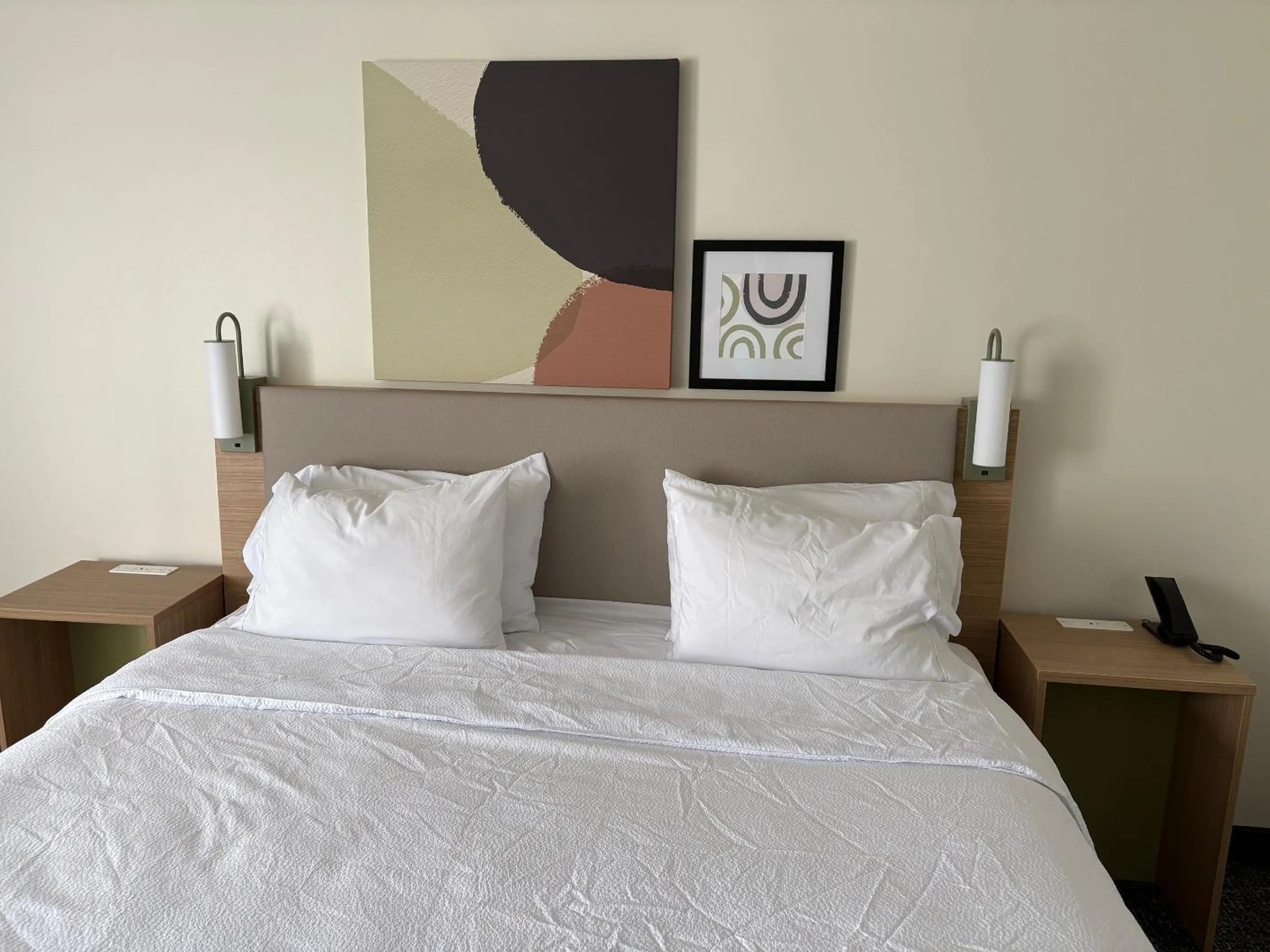 Bedroom, Bed in Spark by Hilton Abingdon I-81 near Fairgrounds