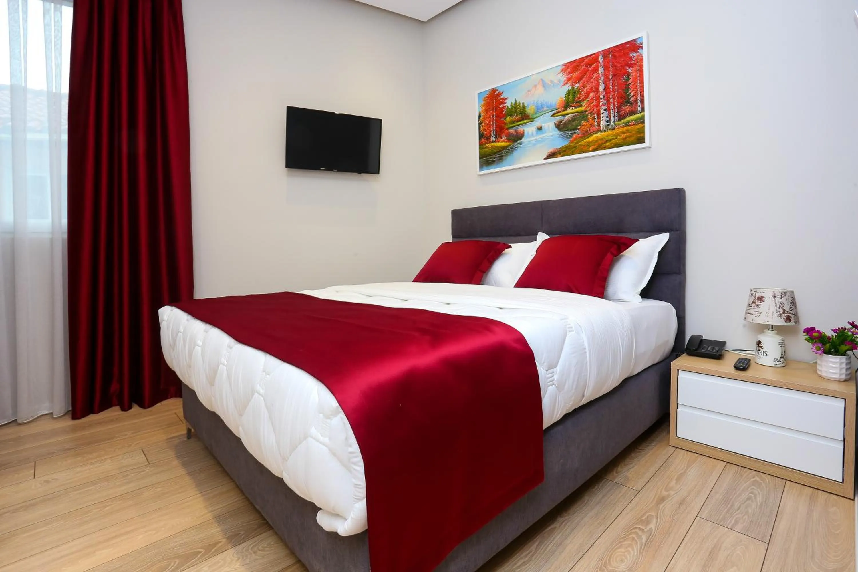 Bed in Emerald Boutique Hotel