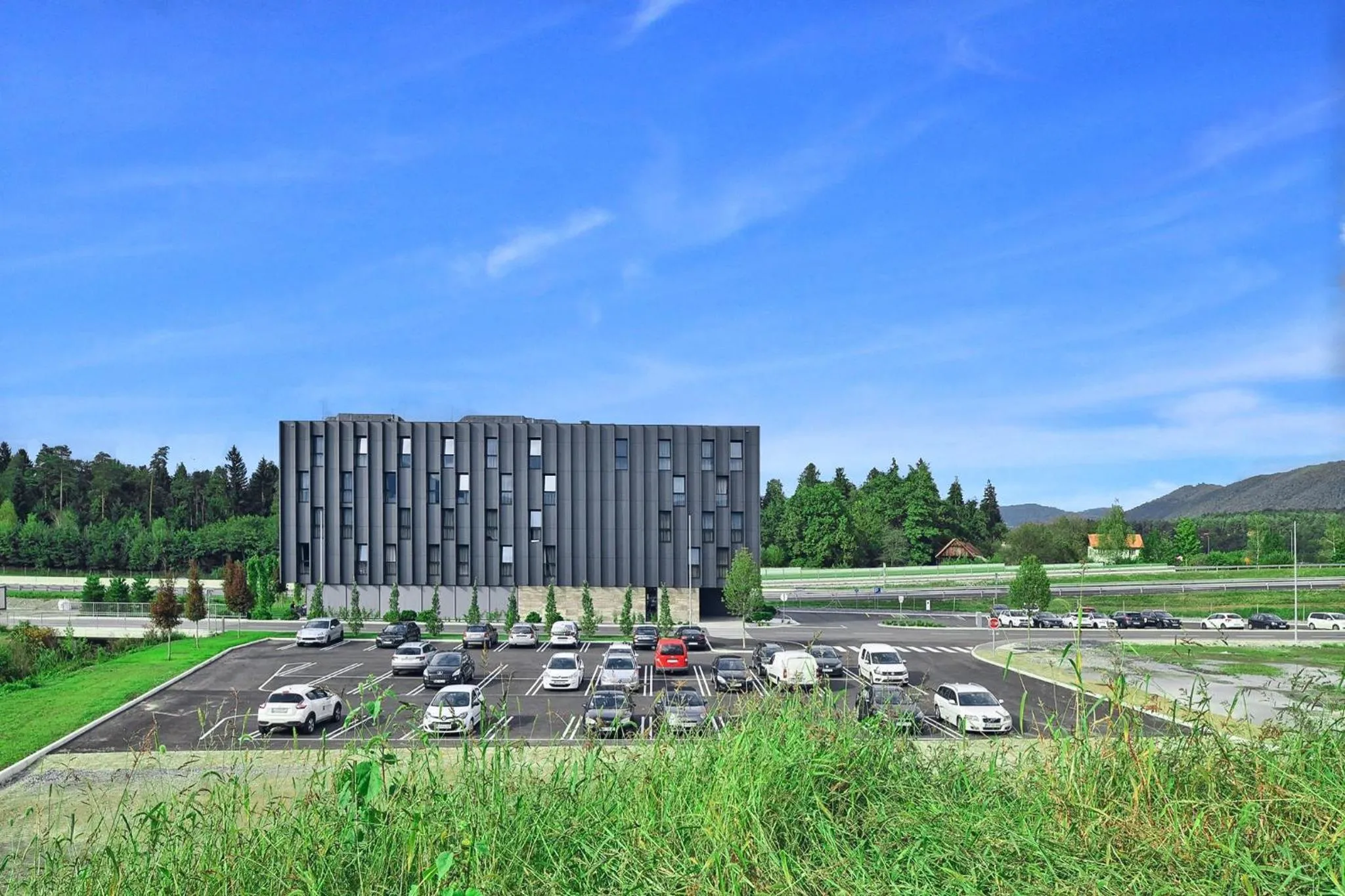 Property building in Hotel A plus