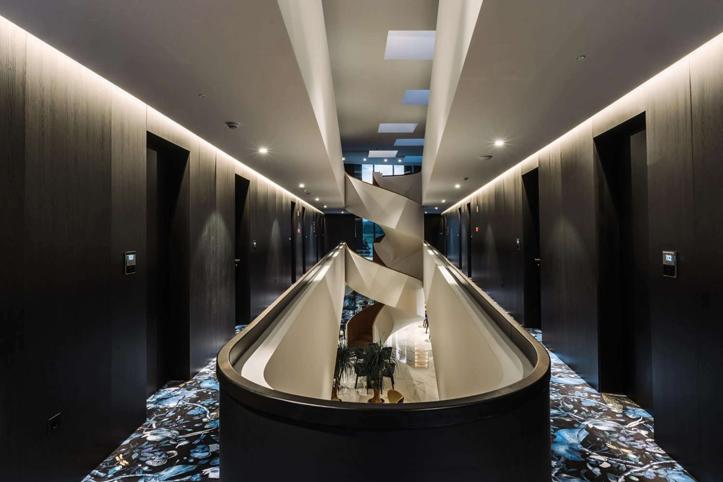 Decorative detail in Hotel A plus