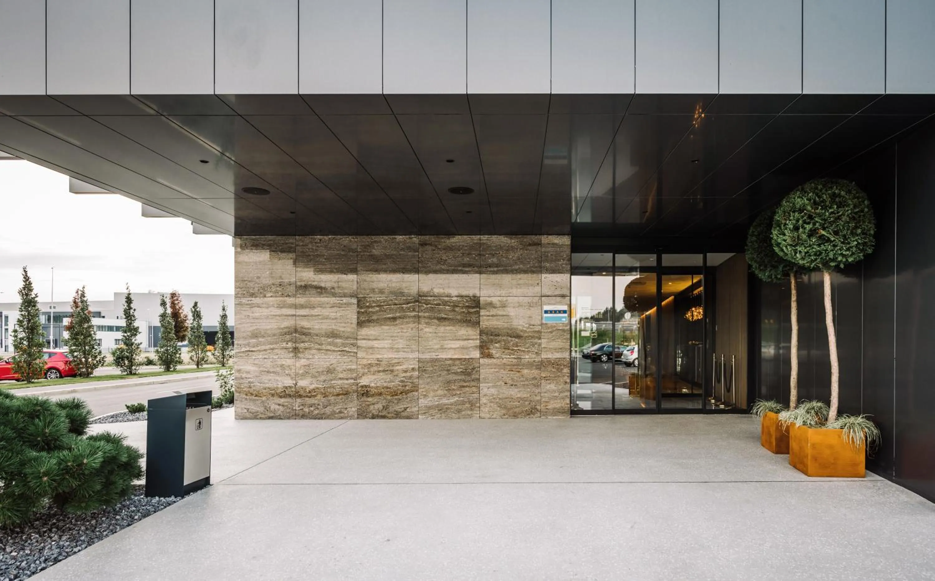 Facade/entrance in Hotel A plus