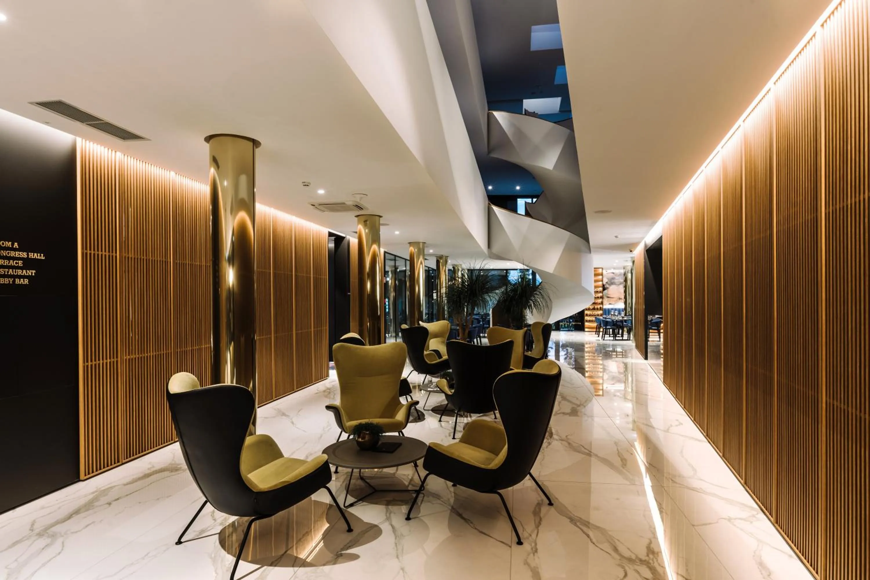 Lobby or reception in Hotel A plus