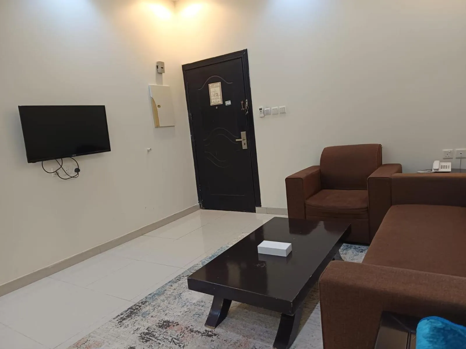 Seating area in Quiet Rooms 2 Serviced Apartments