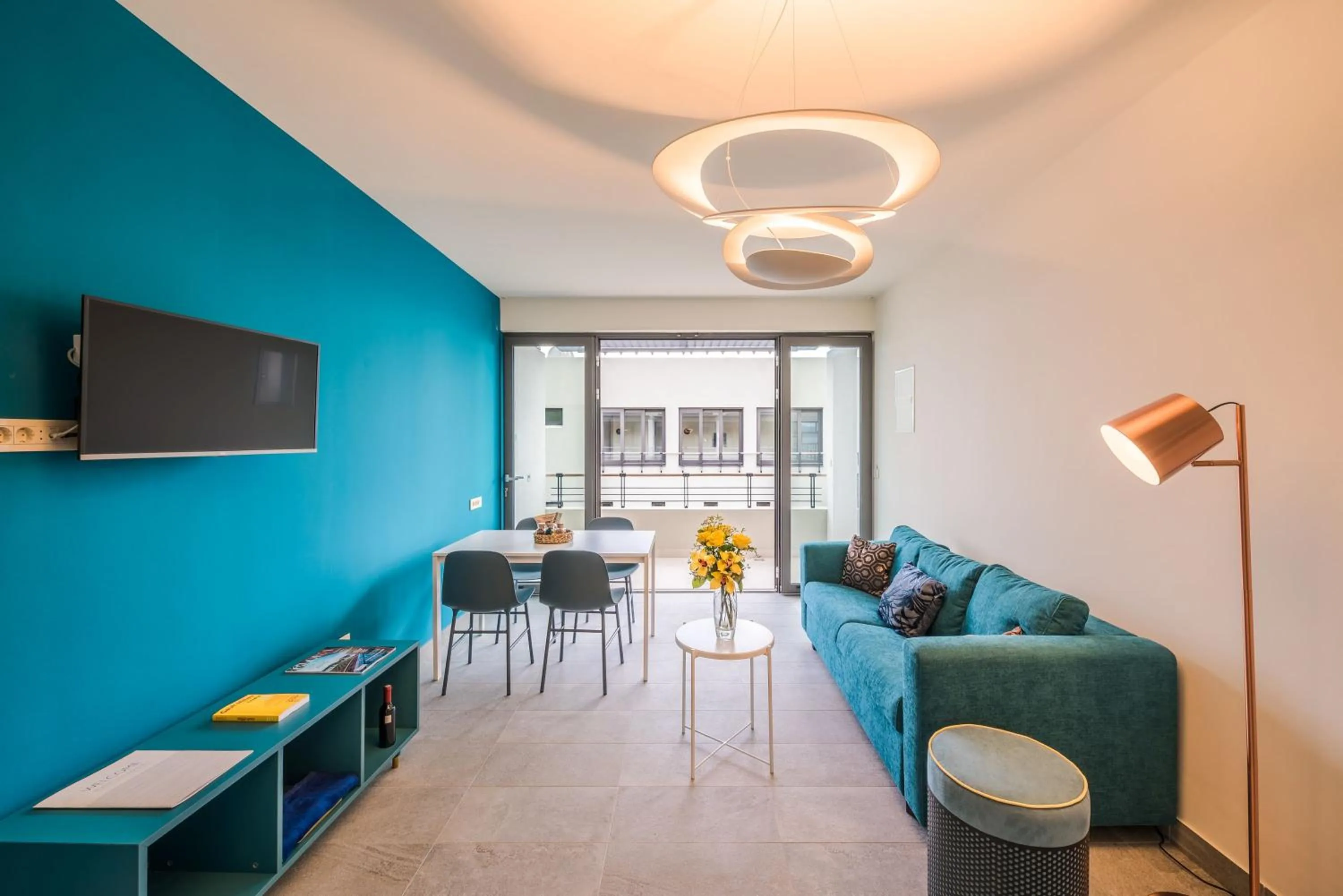 Living room in Hotel Nestos