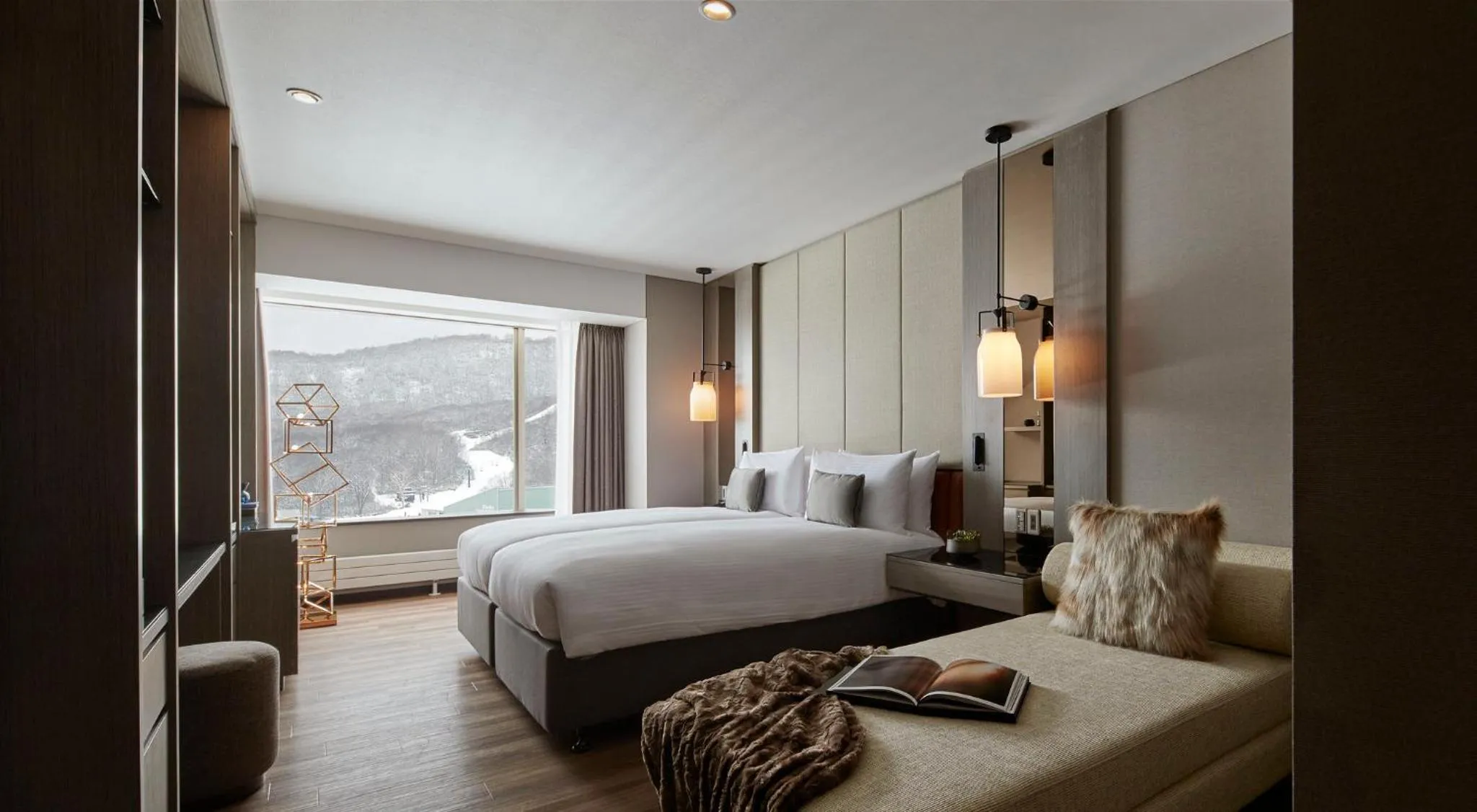 Bed in Hinode Hills Niseko Village