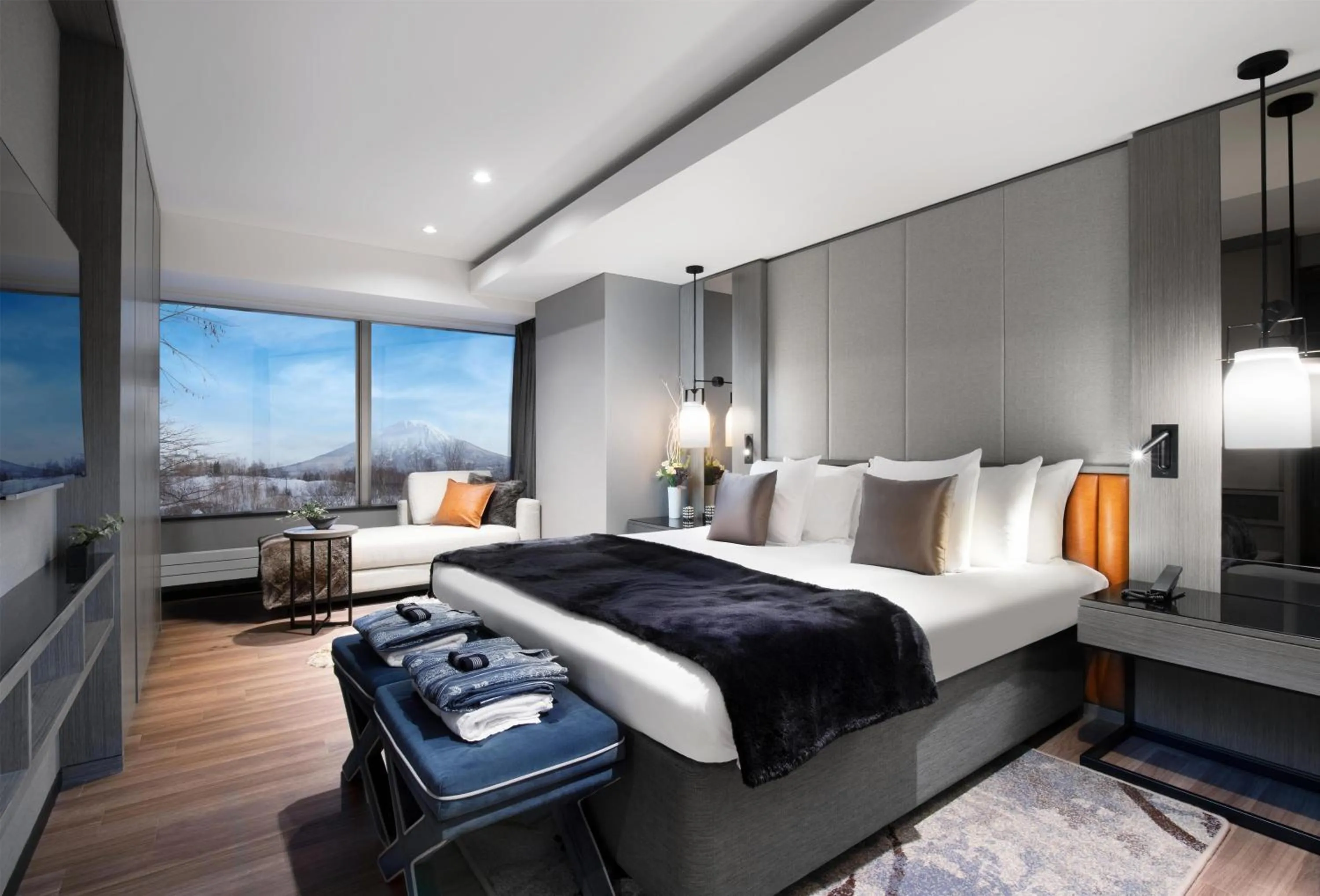 Bed in Hinode Hills Niseko Village