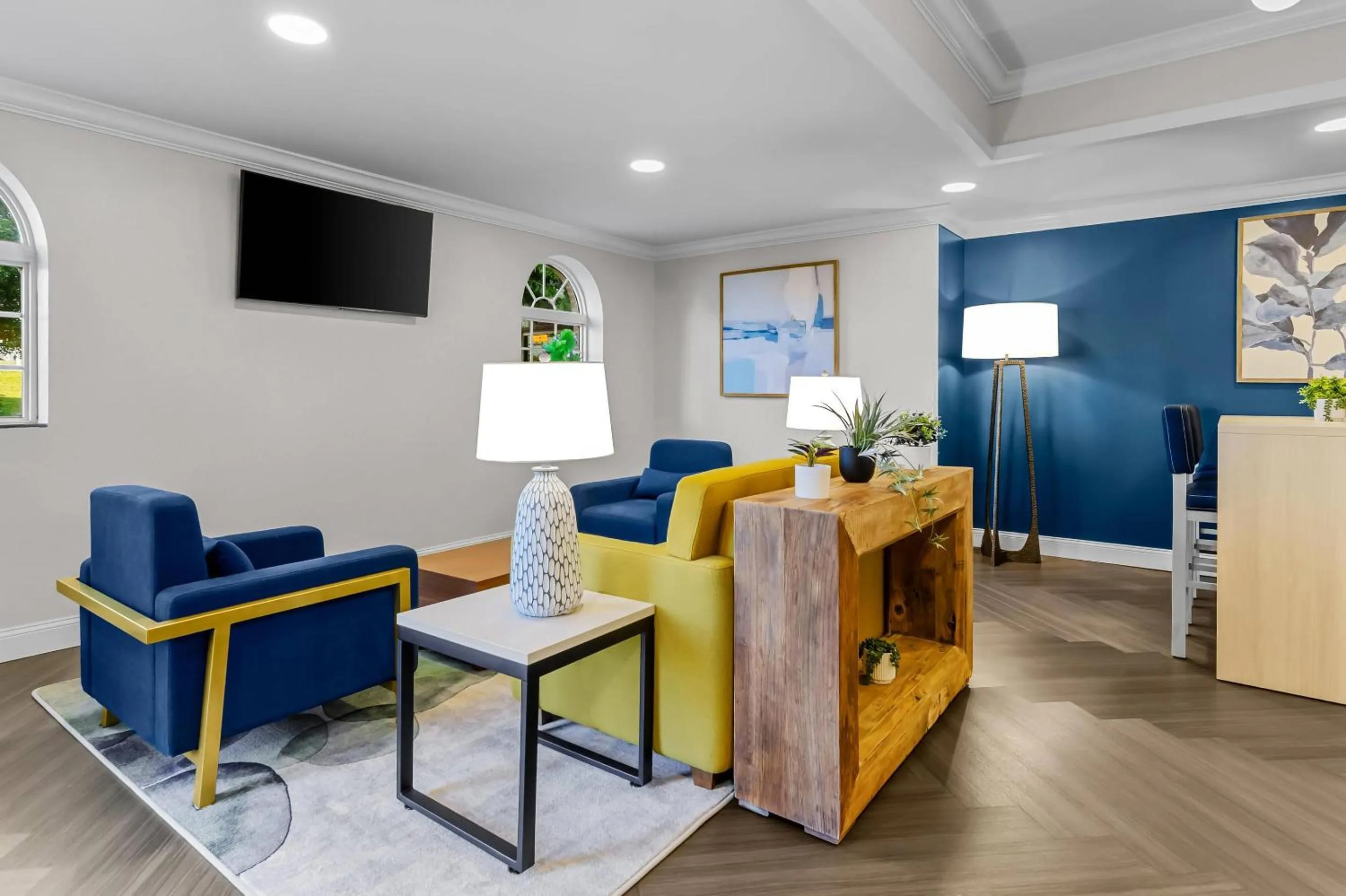 Lobby or reception in MainStay Suites Roanoke Airport