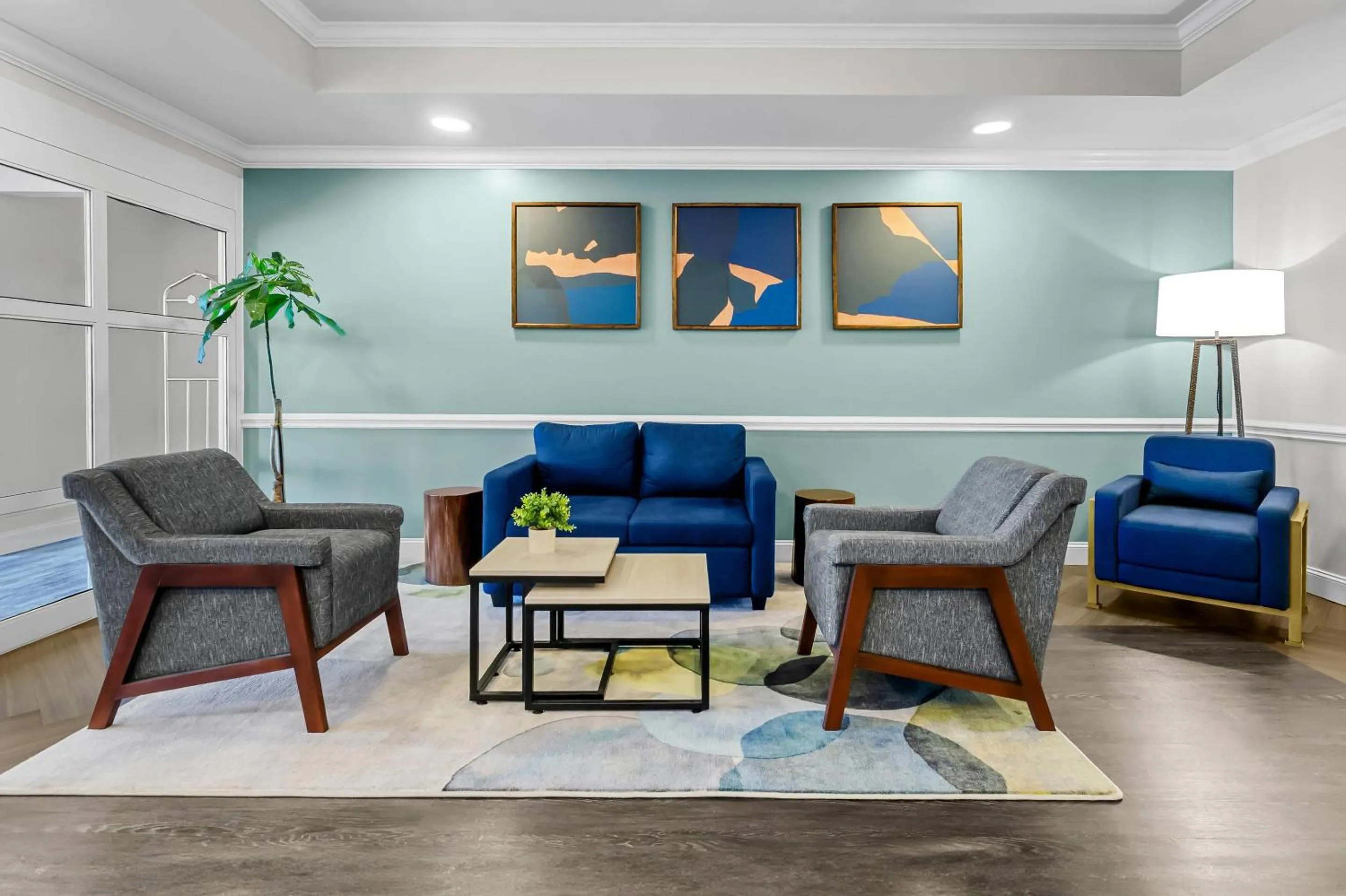 Lobby or reception in MainStay Suites Roanoke Airport