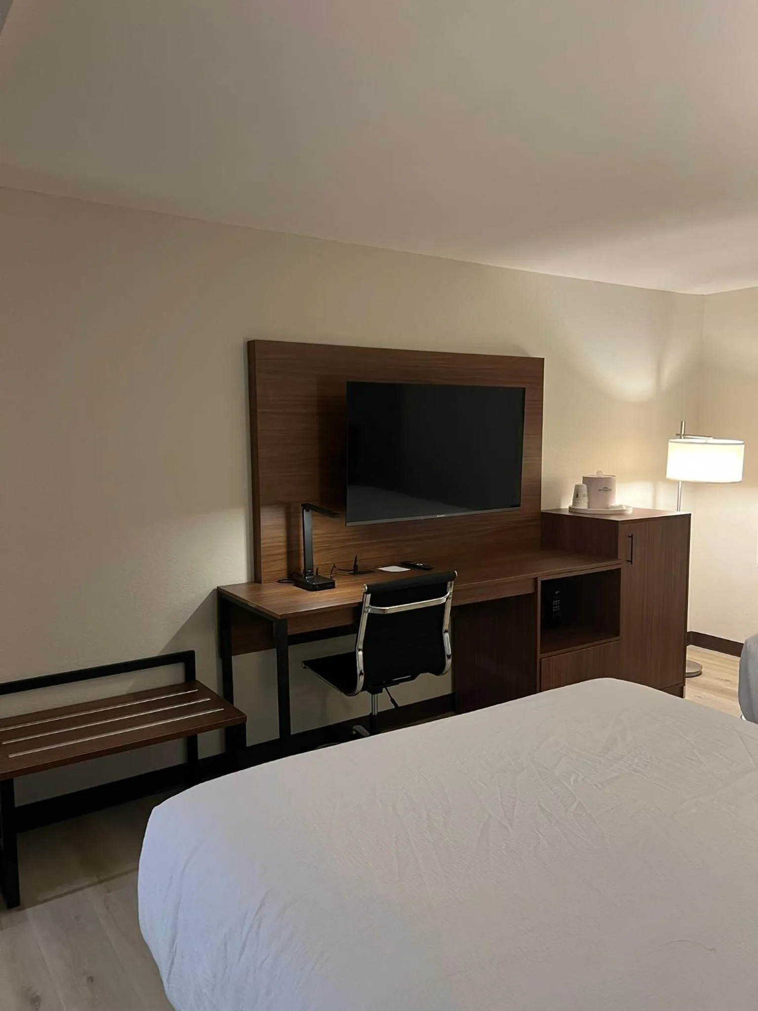 TV and multimedia, Bed in Wingate by Wyndham I-81 Exit 101- Newly Renovated