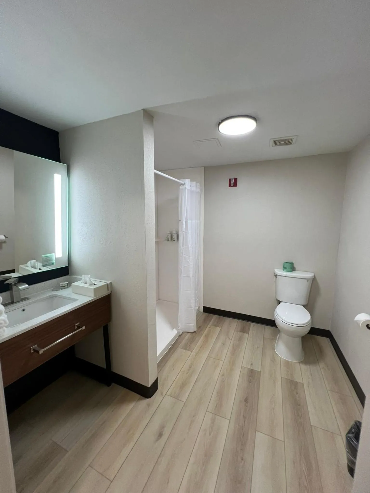 Shower in Wingate by Wyndham I-81 Exit 101- Newly Renovated