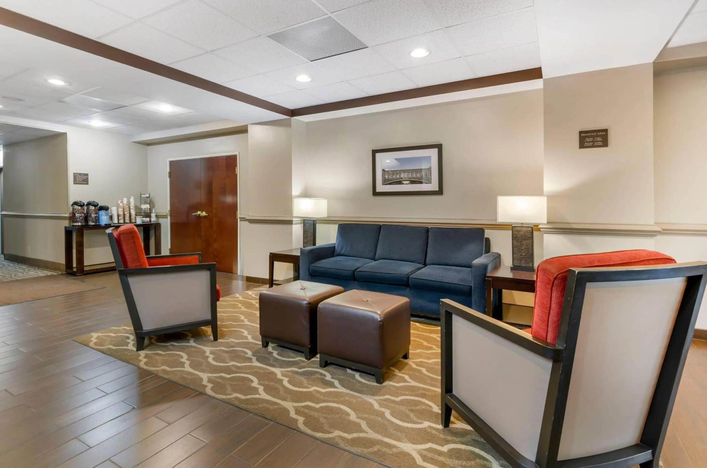 Lobby or reception in Comfort Inn & Suites Christiansburg I-81