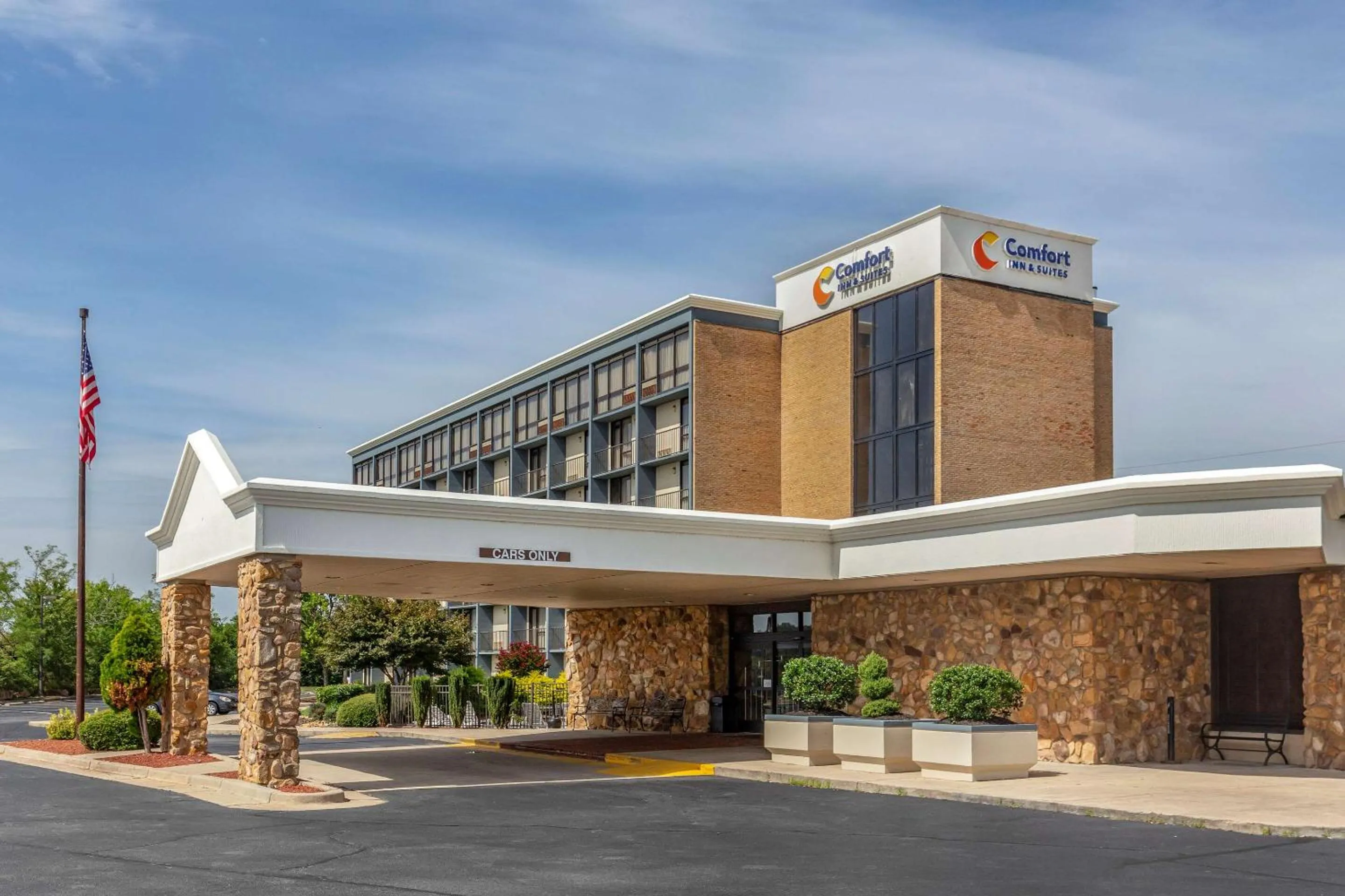 Property building in Comfort Inn & Suites near Danville Mall