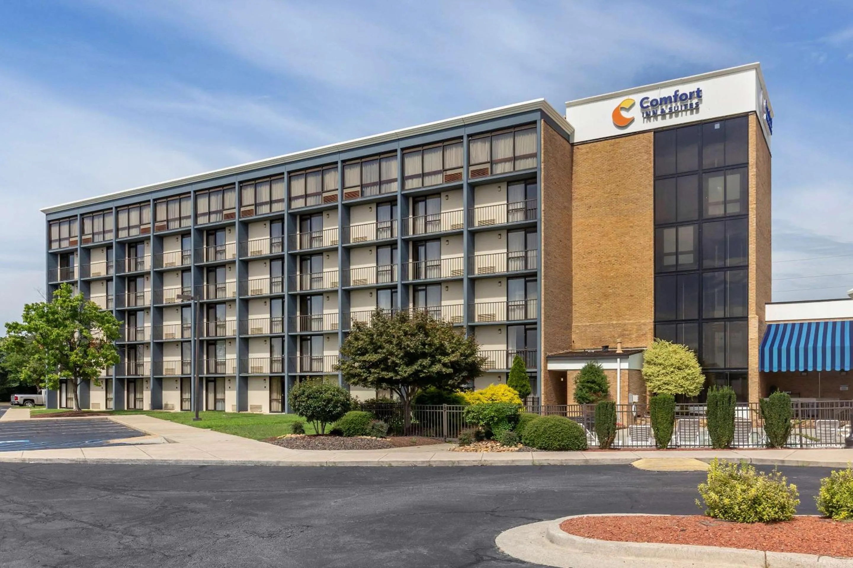 Property building in Comfort Inn & Suites near Danville Mall