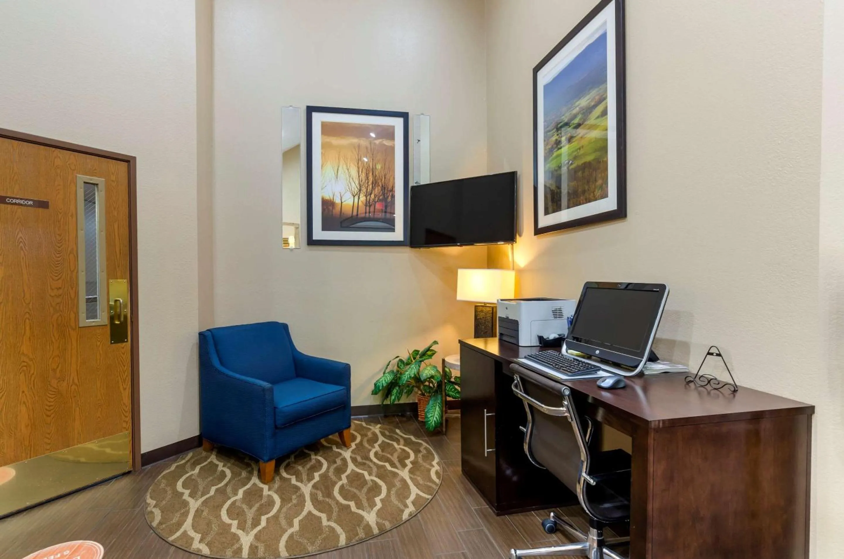 On site in Comfort Inn Atkins-Marion I-81