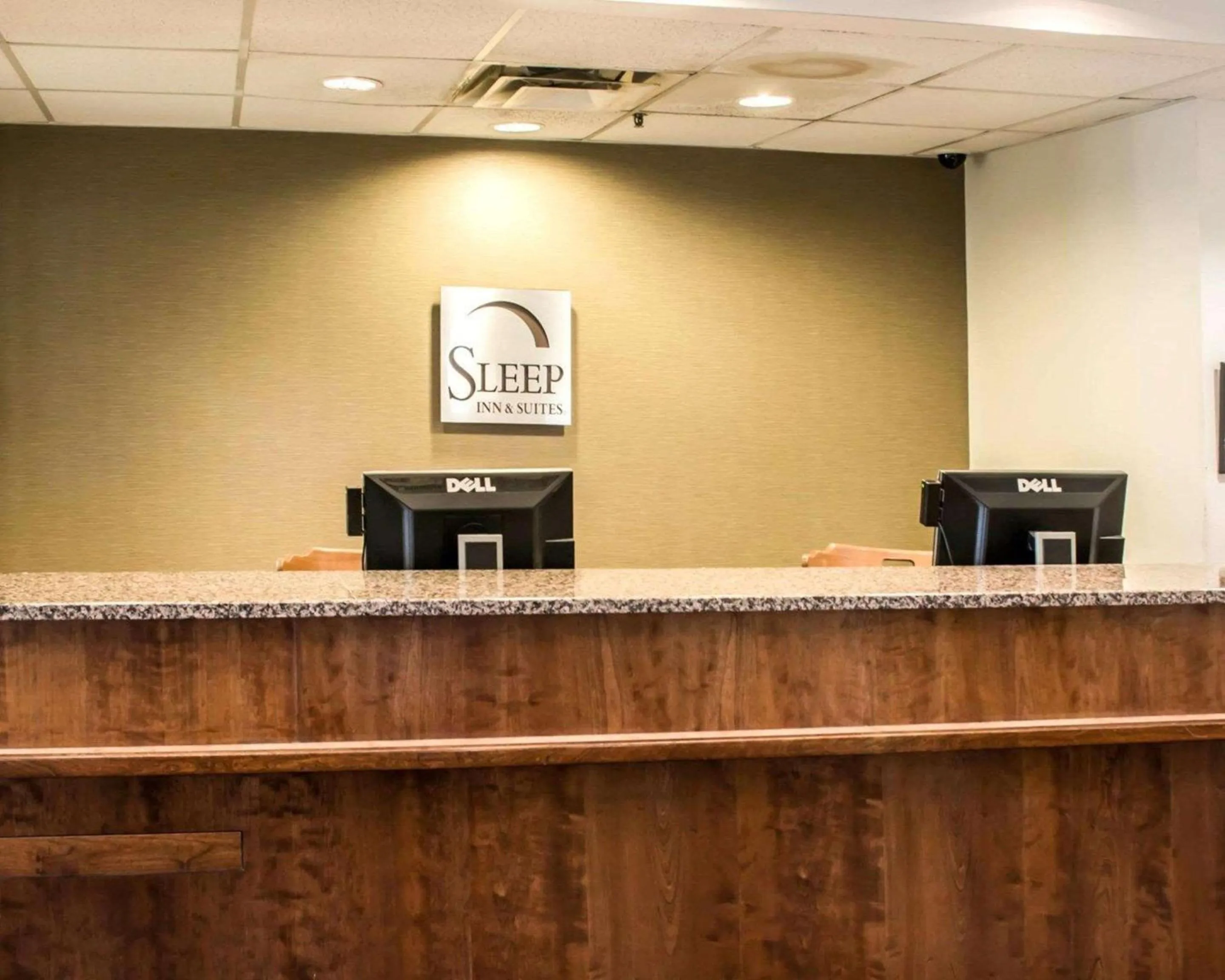 Lobby or reception in Sleep Inn & Suites Virginia Horse Center