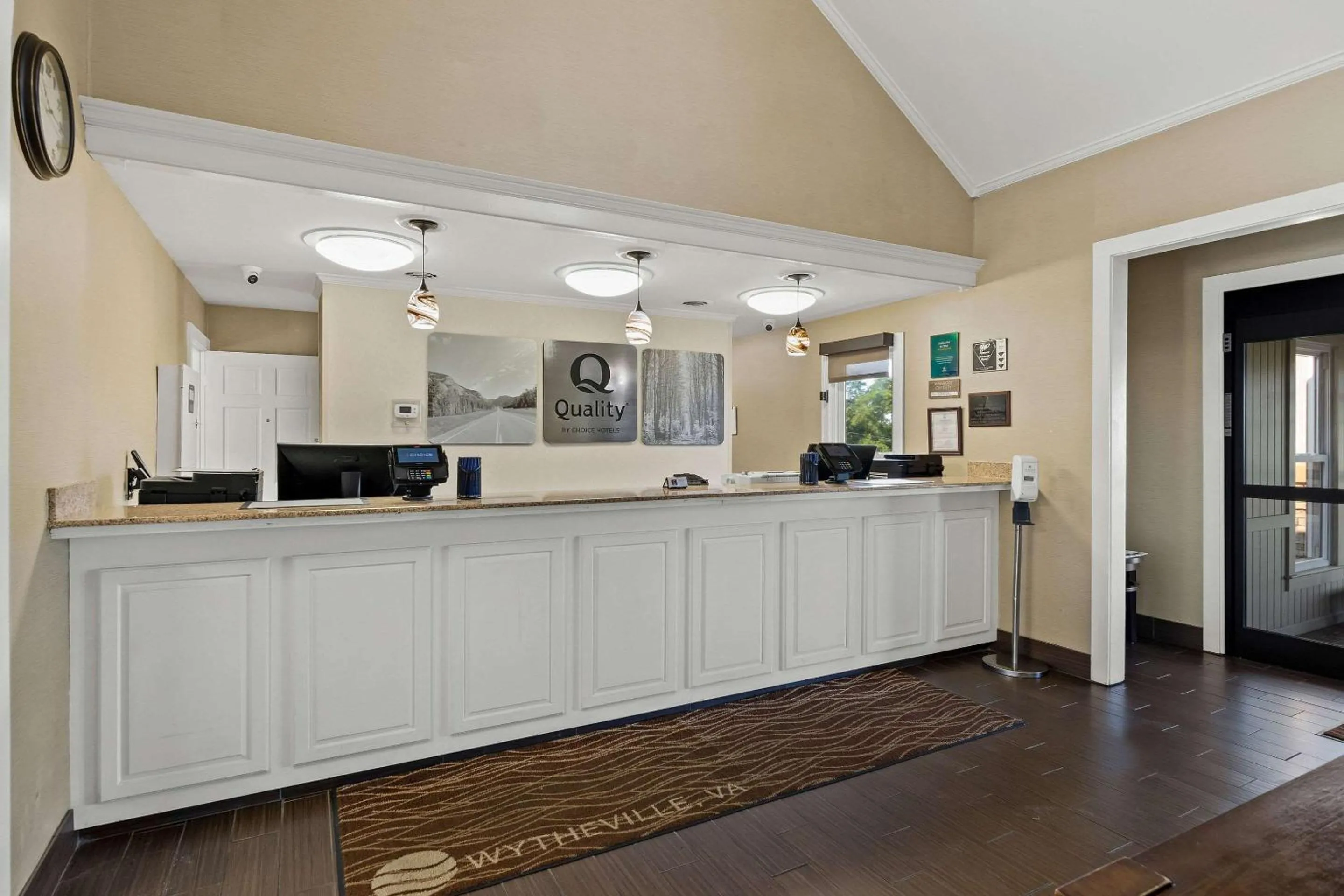 Lobby or reception in Comfort Inn Wytheville
