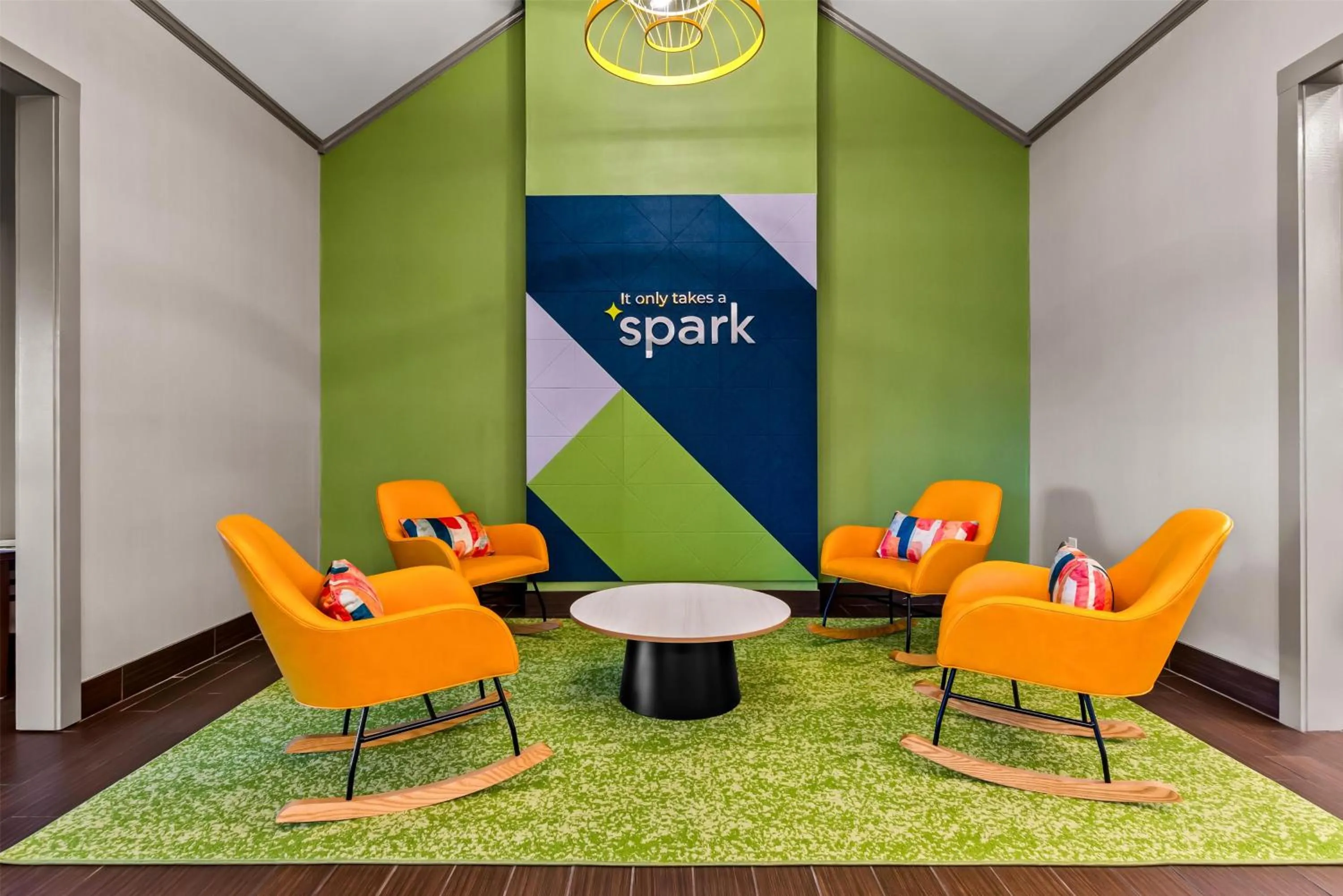 Lobby or reception in Spark by Hilton Wytheville Holston Rd I 81