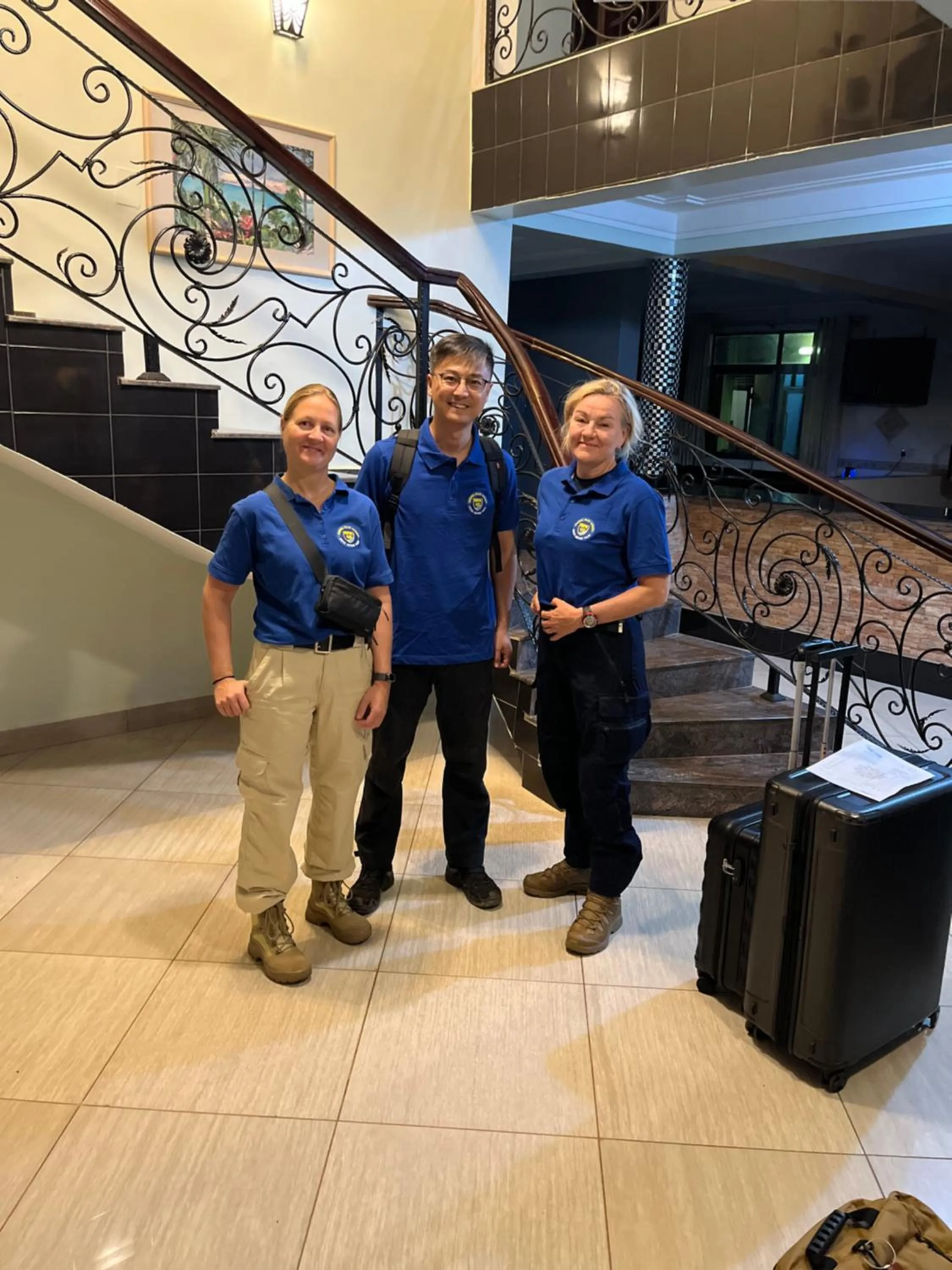 group of guests in Lakepoint Villa