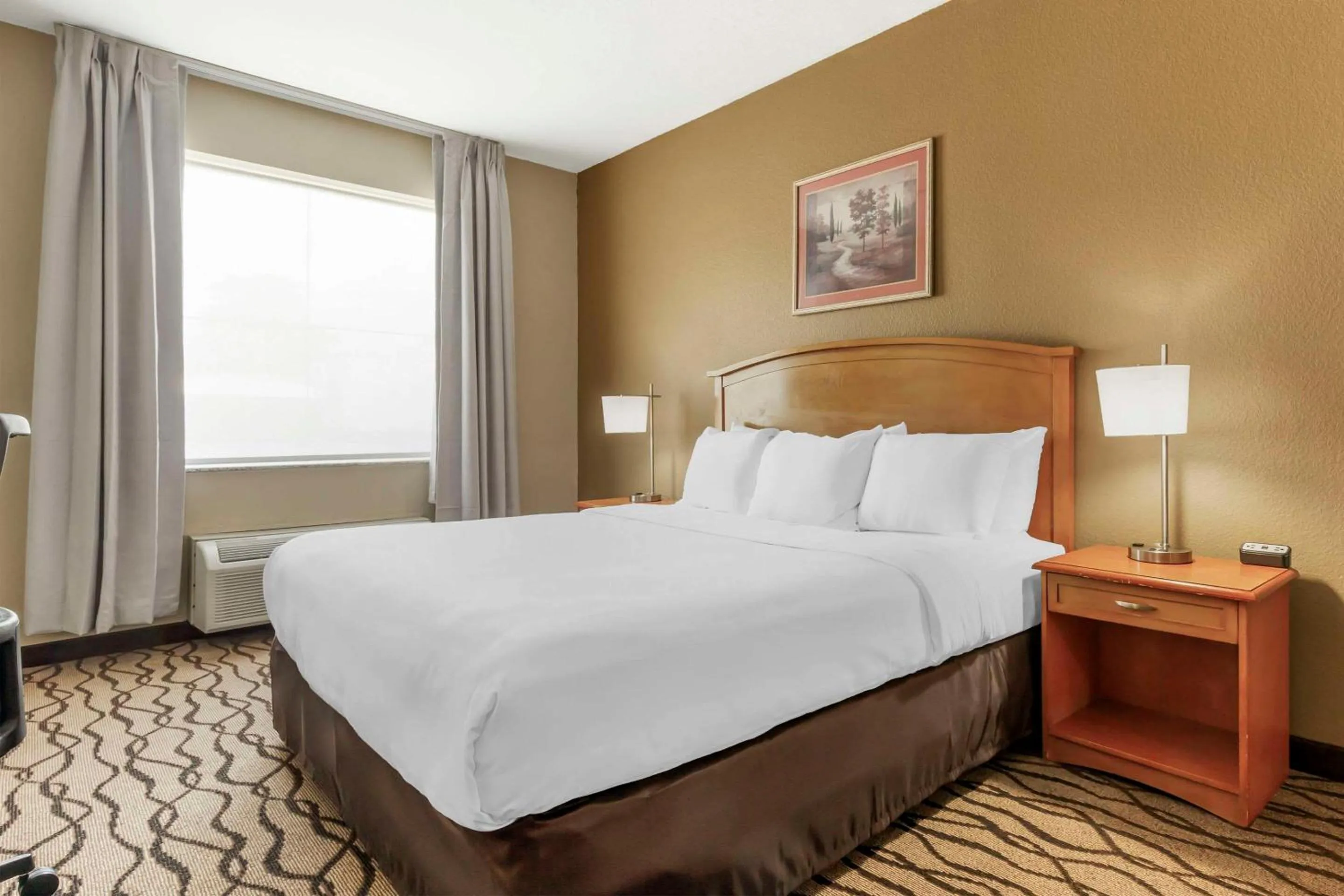 Bedroom, Bed in Comfort Inn & Suites Chesapeake - Portsmouth