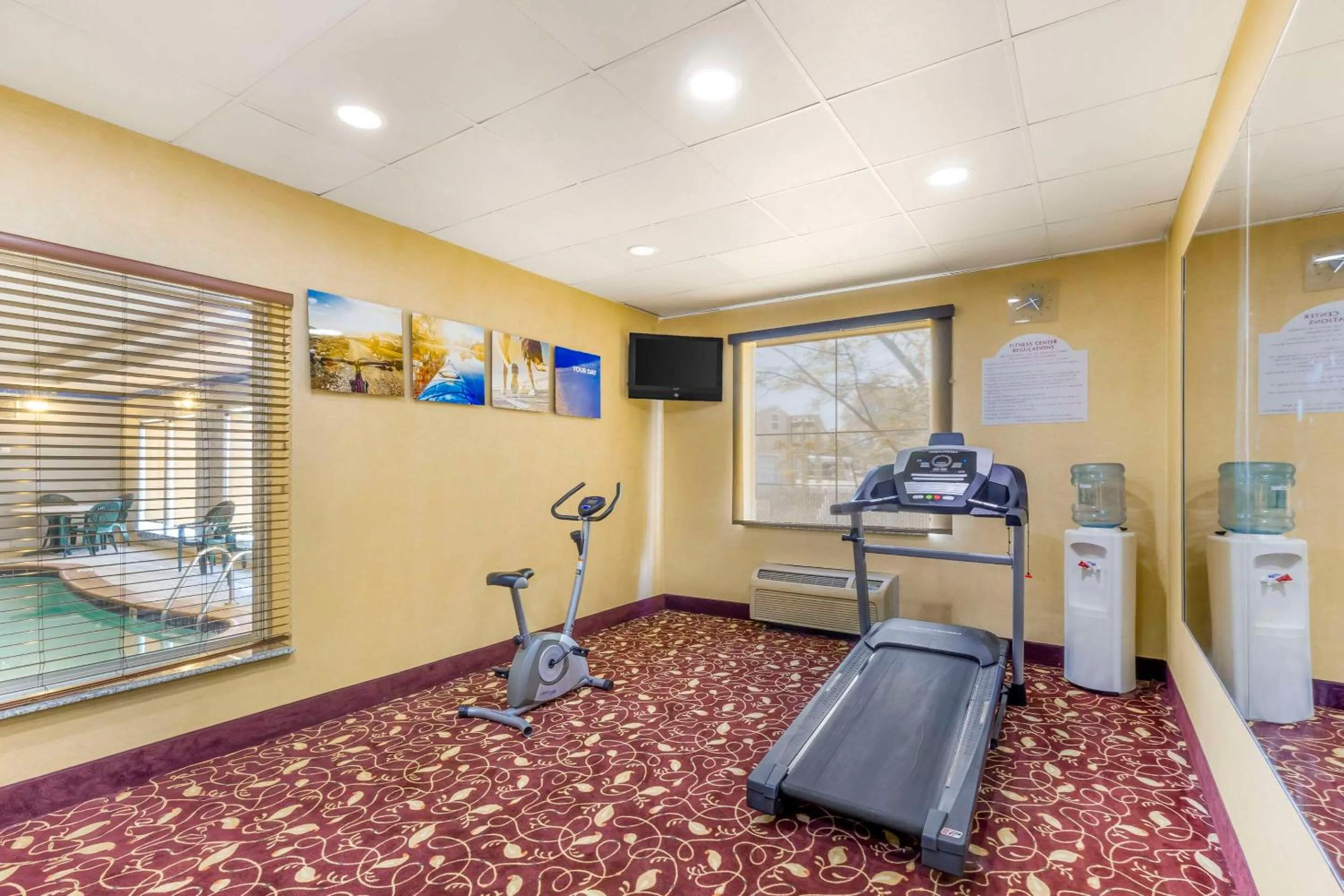 Fitness centre/facilities in Comfort Inn & Suites Chesapeake - Portsmouth