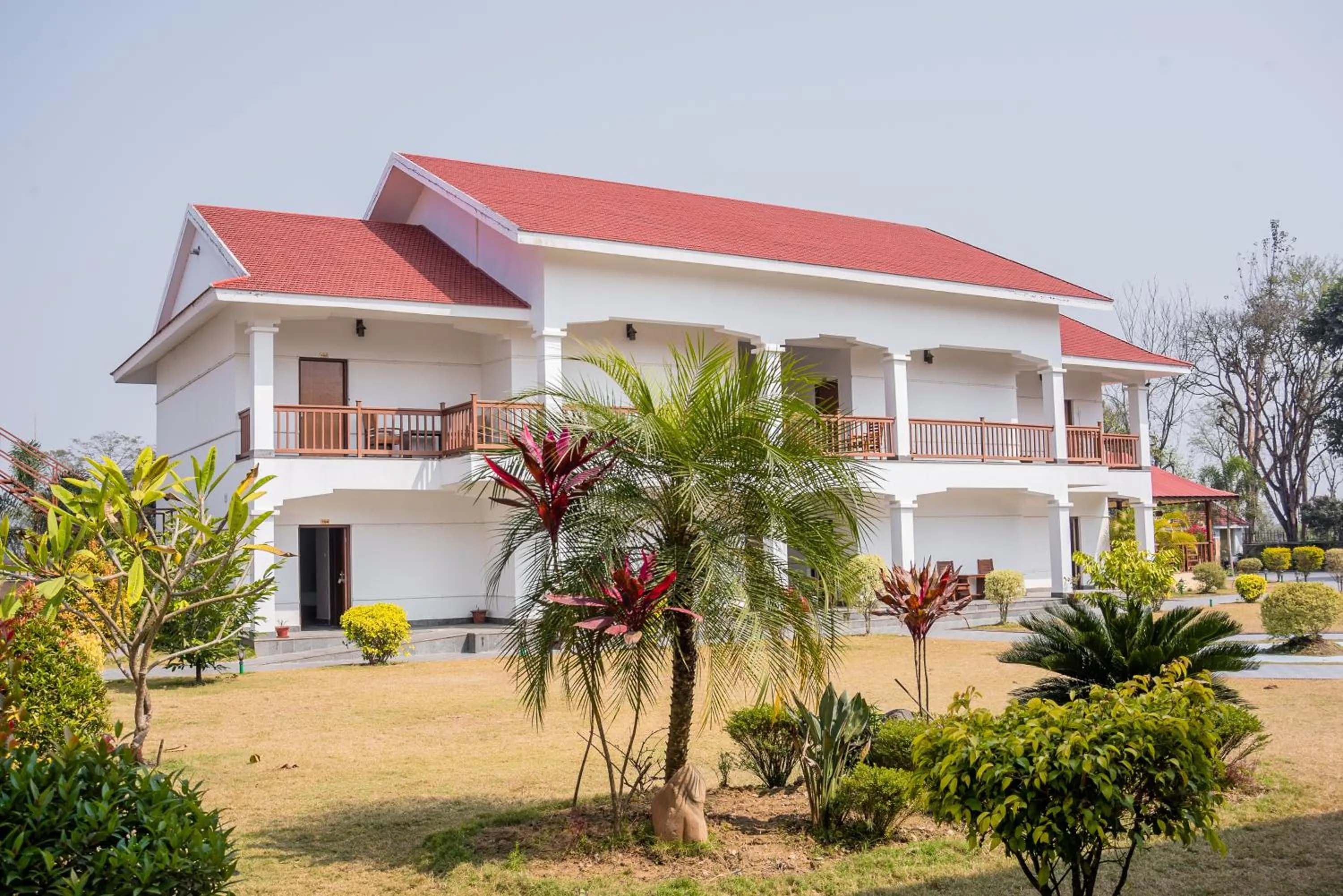 Garden in Hotel Earth Light Sauraha