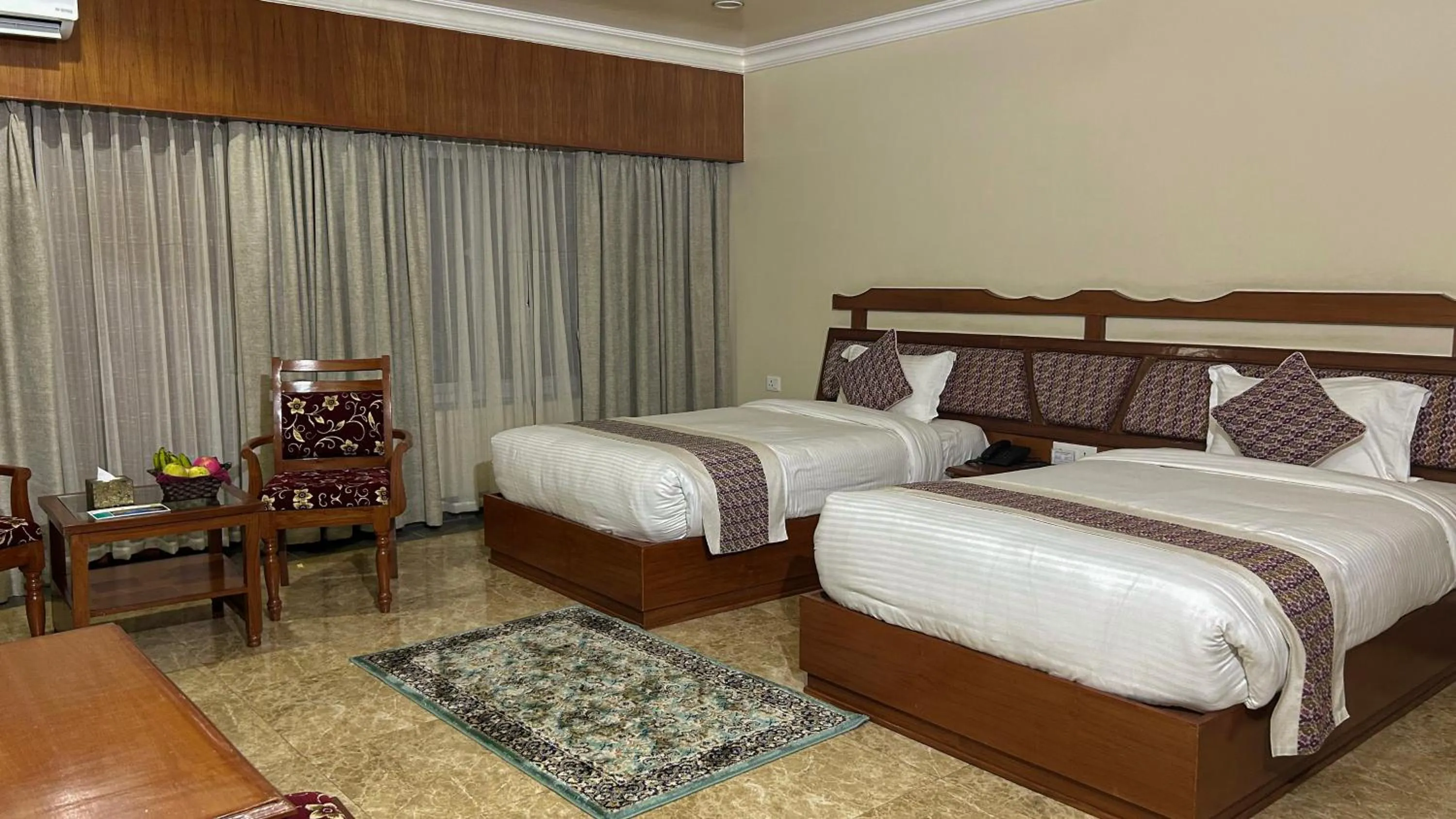 Bed in Hotel Earth Light Sauraha