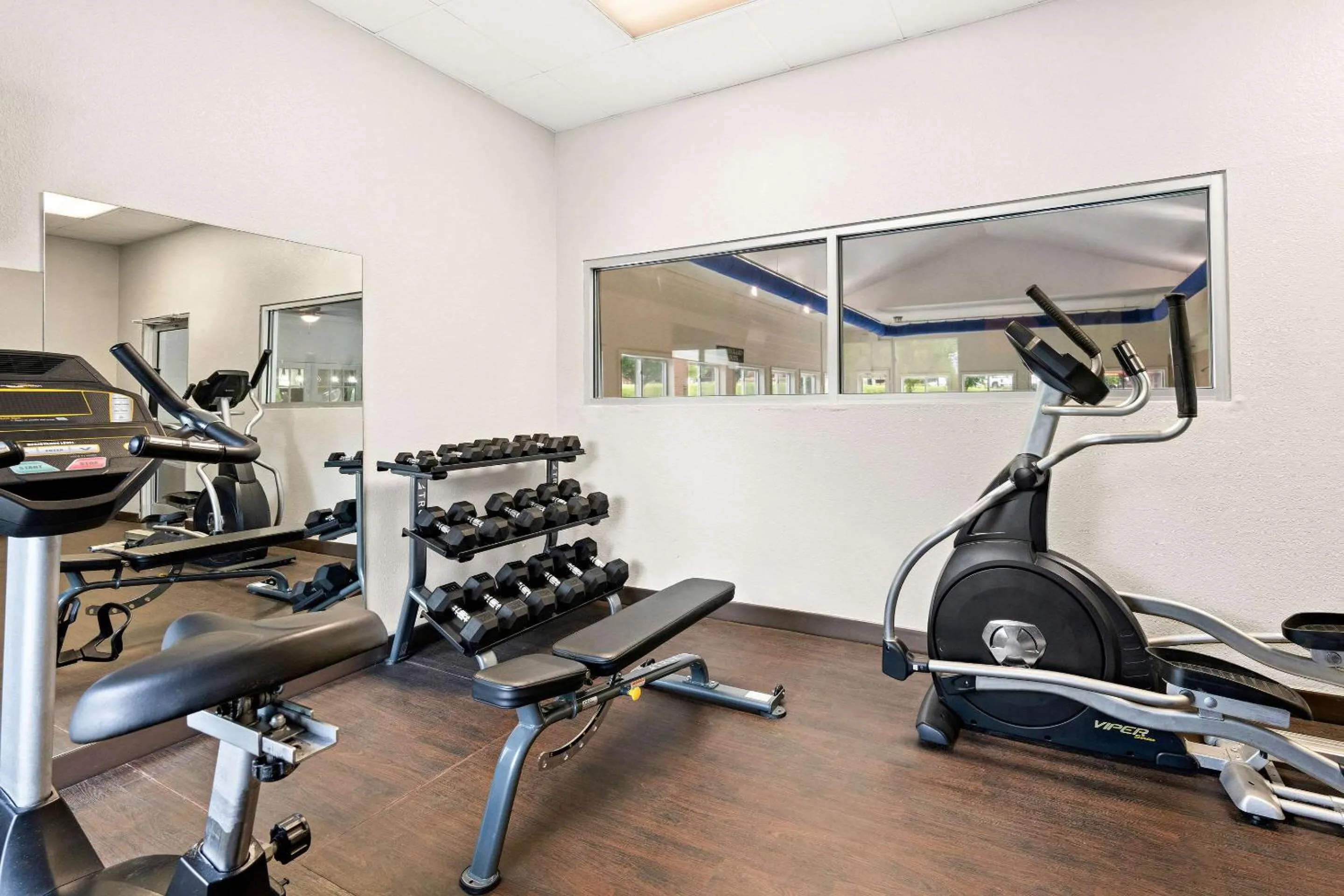 Fitness centre/facilities in Comfort Suites Abingdon I-81