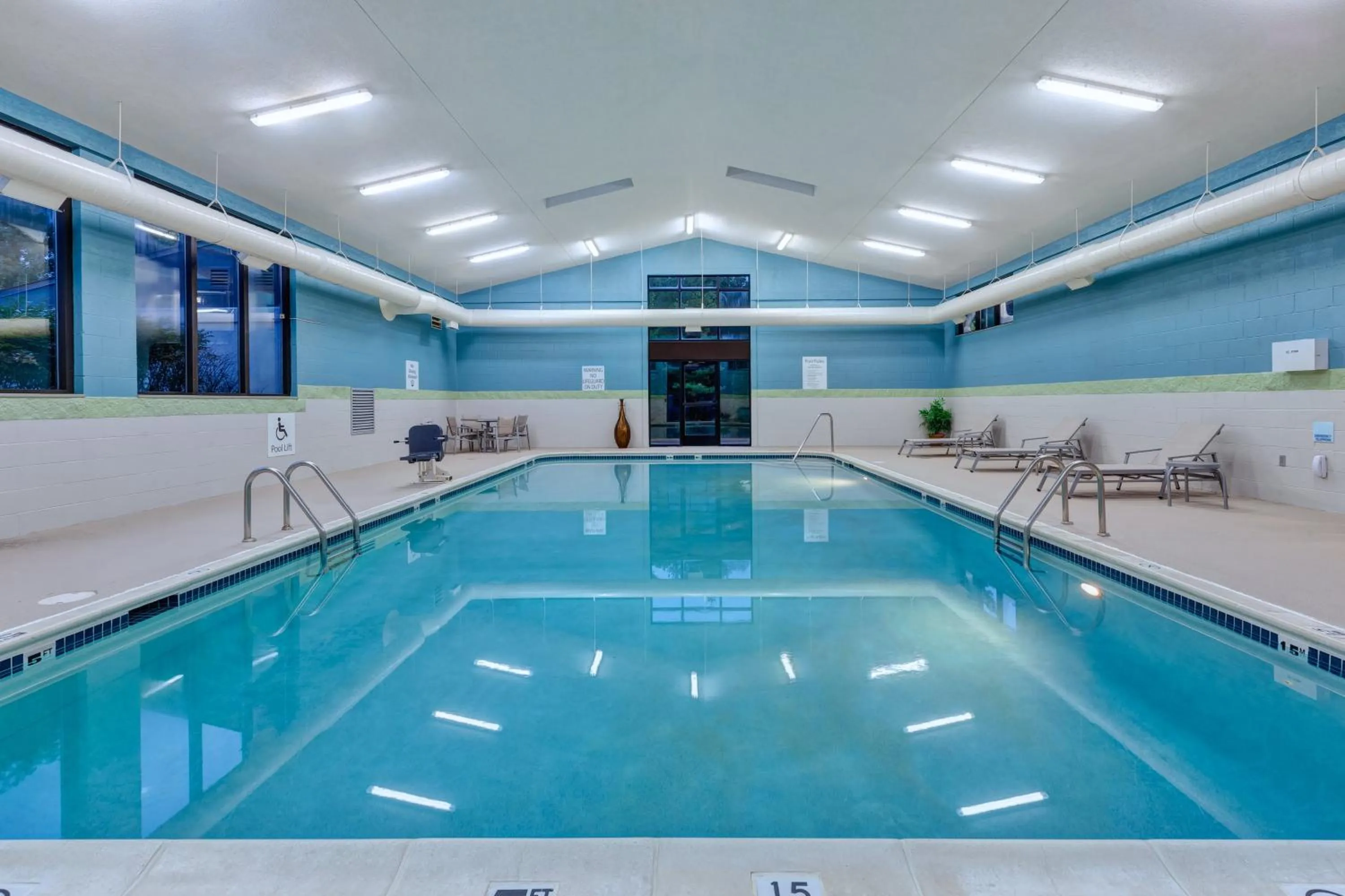 Swimming pool in Holiday Inn Express Blacksburg by IHG