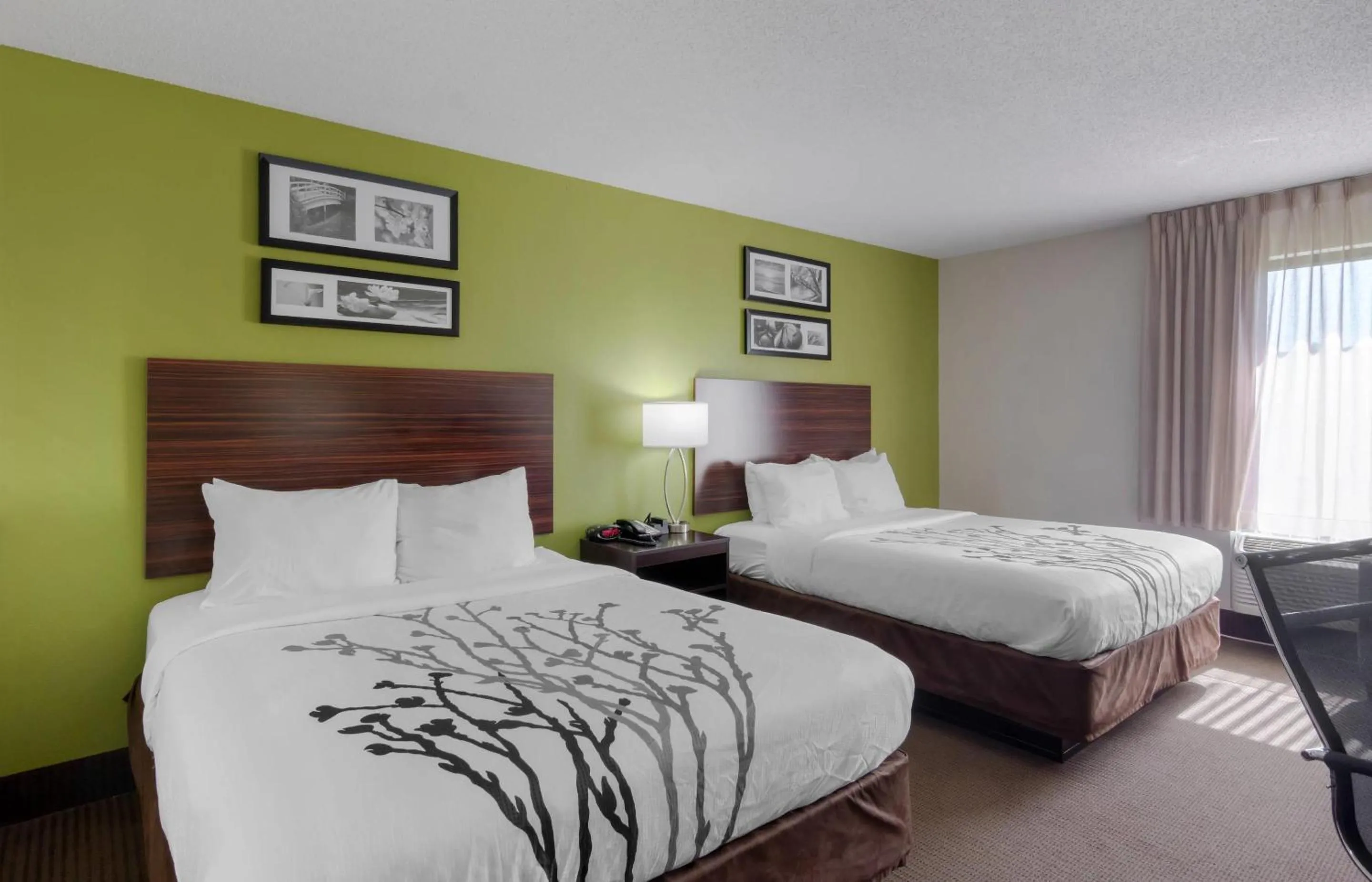 Bedroom, Bed in Sleep Inn & Suites Prince George near Fort Lee