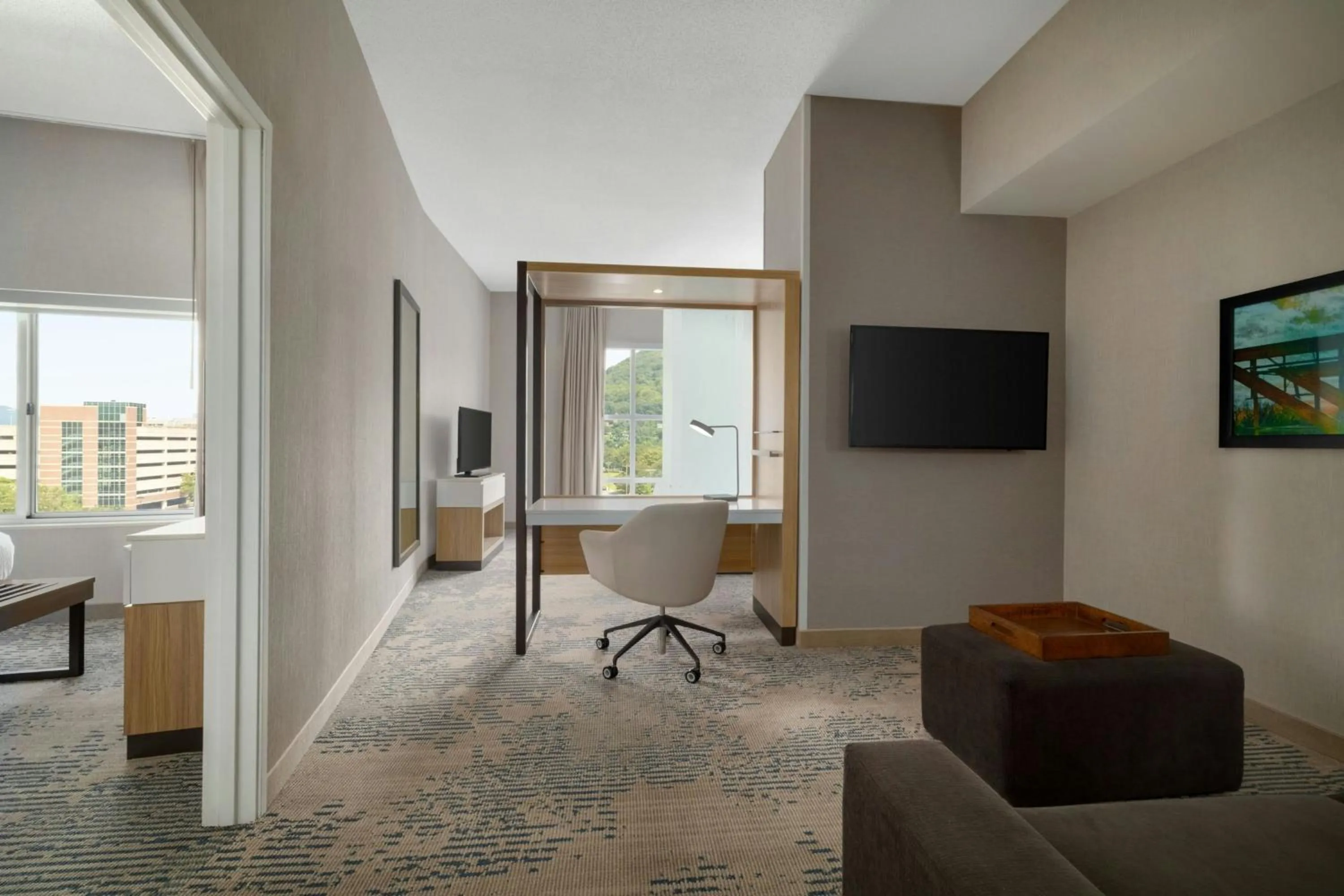 Bedroom in SpringHill Suites by Marriott Roanoke