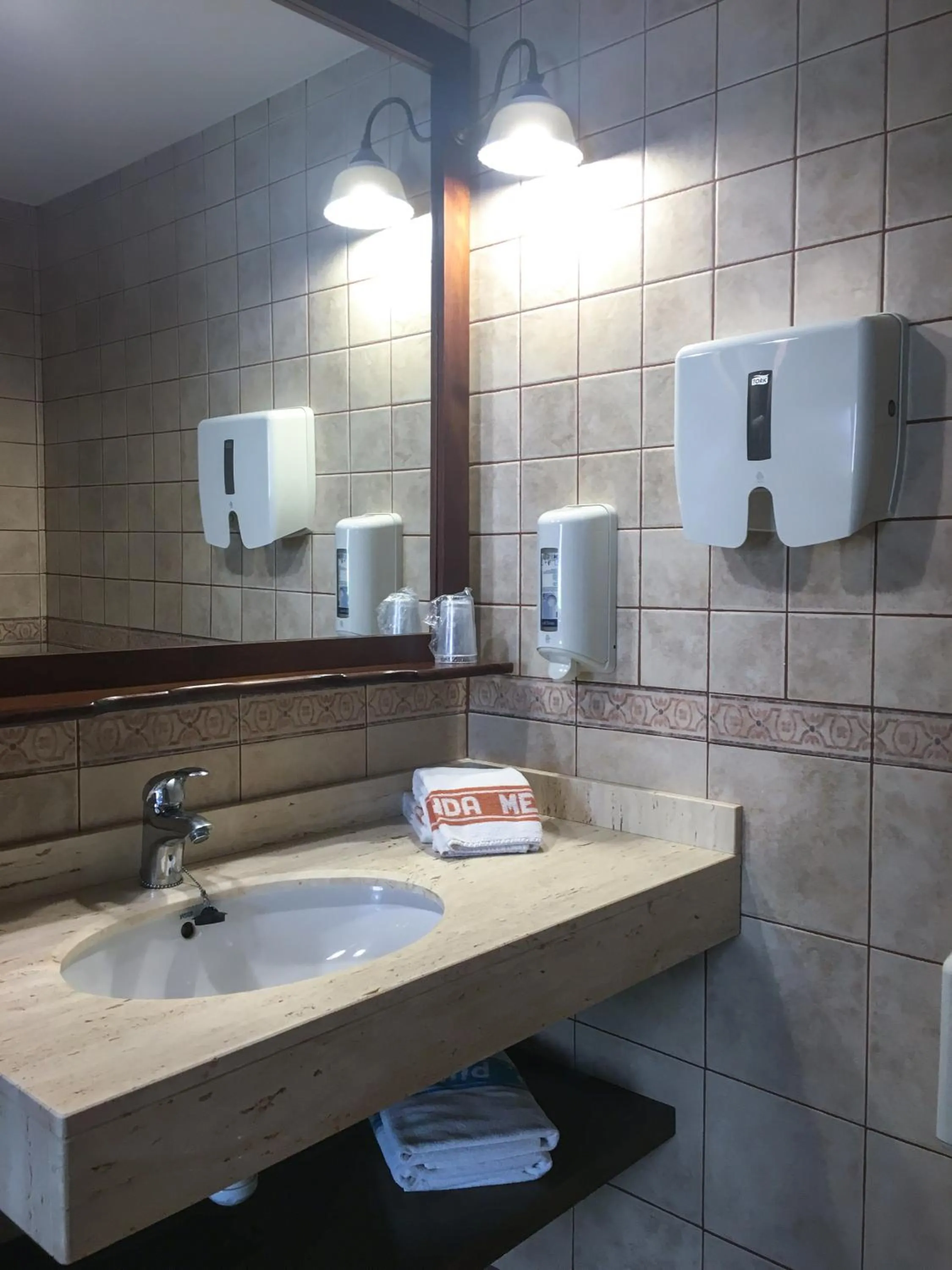 Bathroom in Hotel Fonda Merce