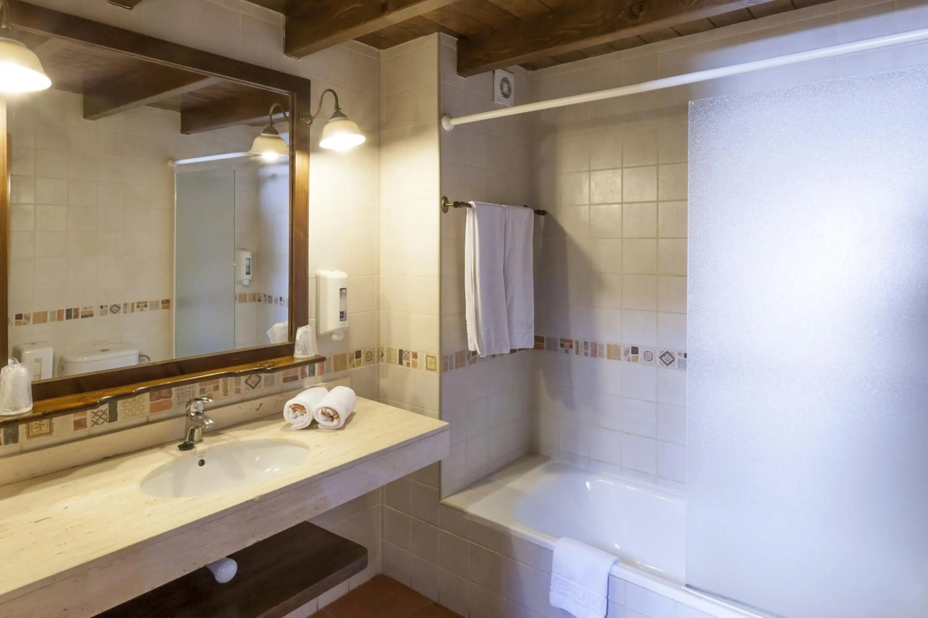 Bathroom in Hotel Fonda Merce