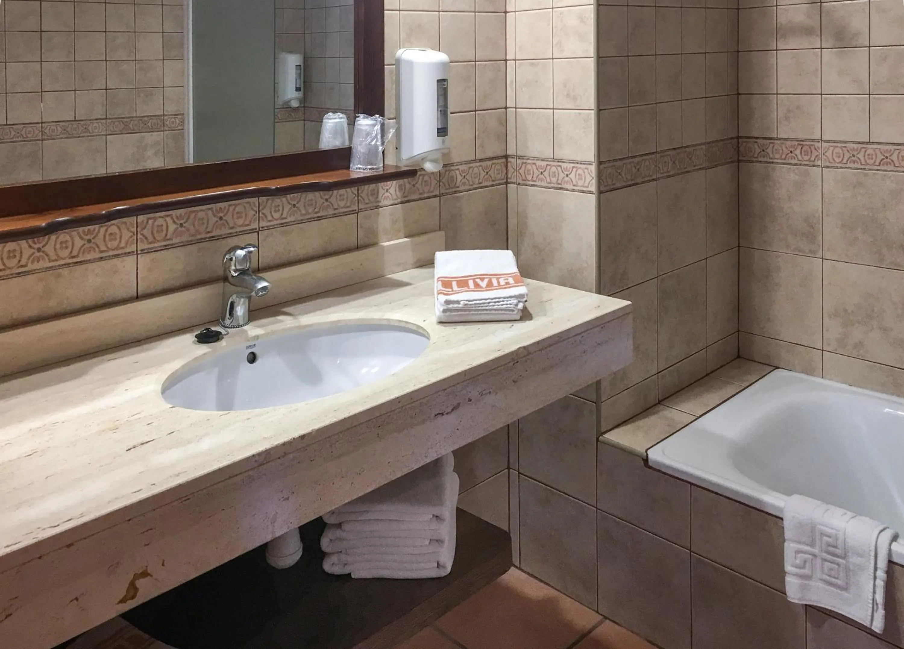 Bathroom in Hotel Fonda Merce