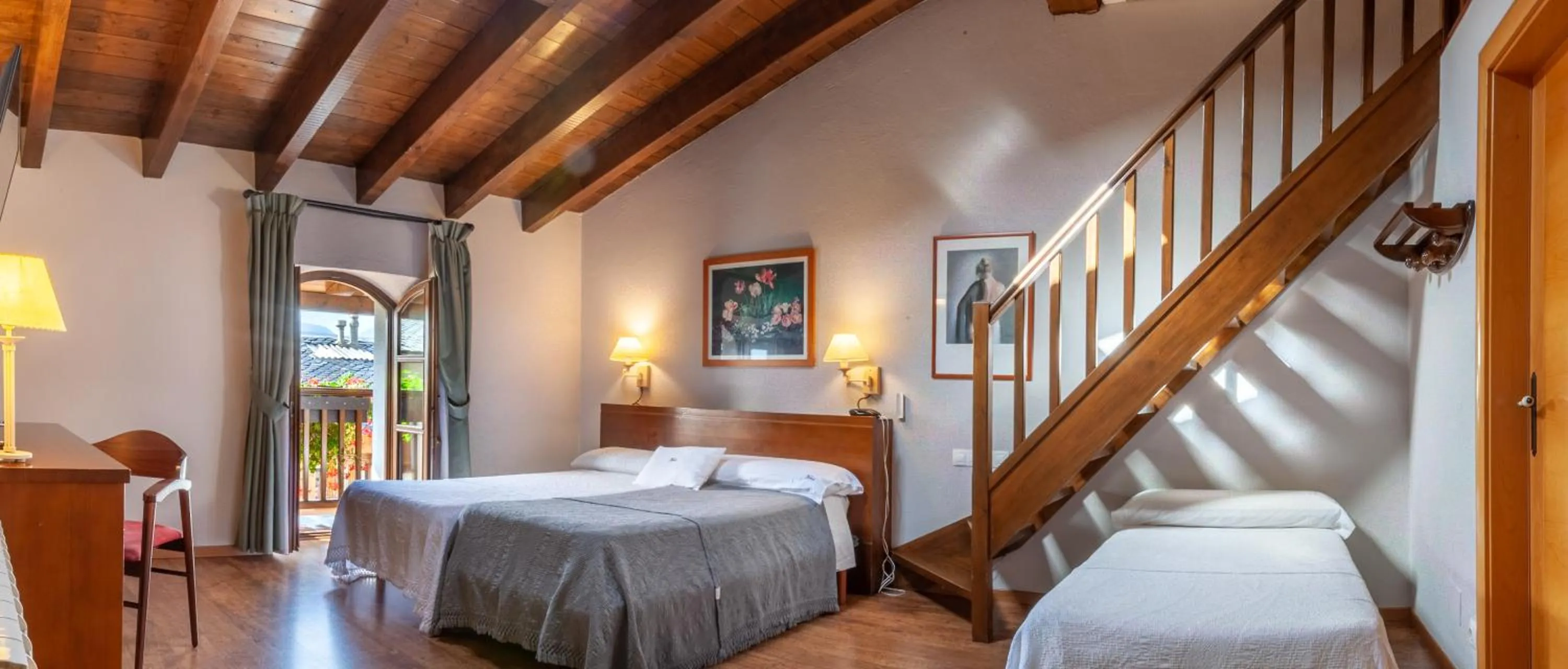 Bed in Hotel Fonda Merce