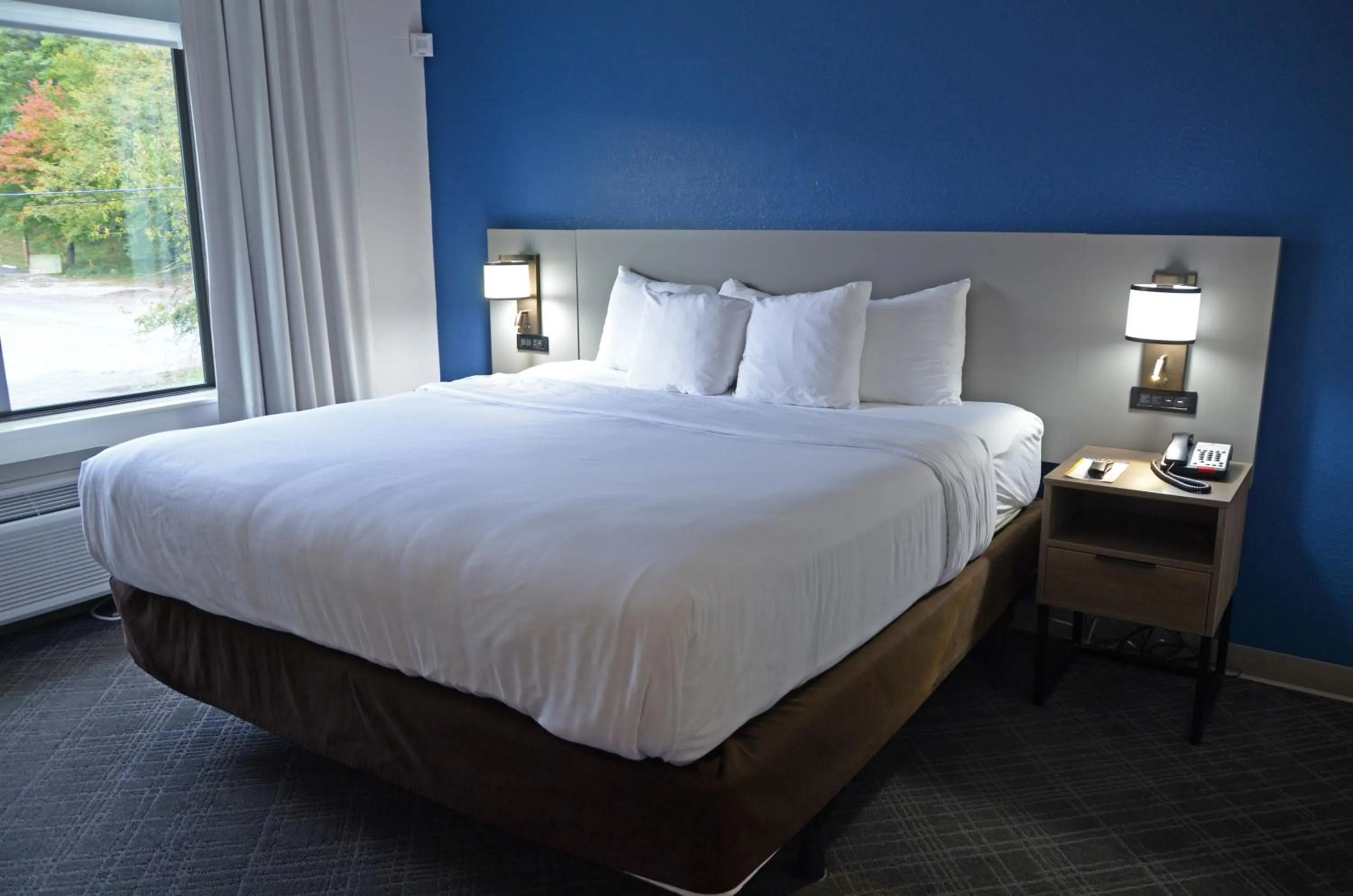 Bed in Comfort Suites Salem-Roanoke I-81