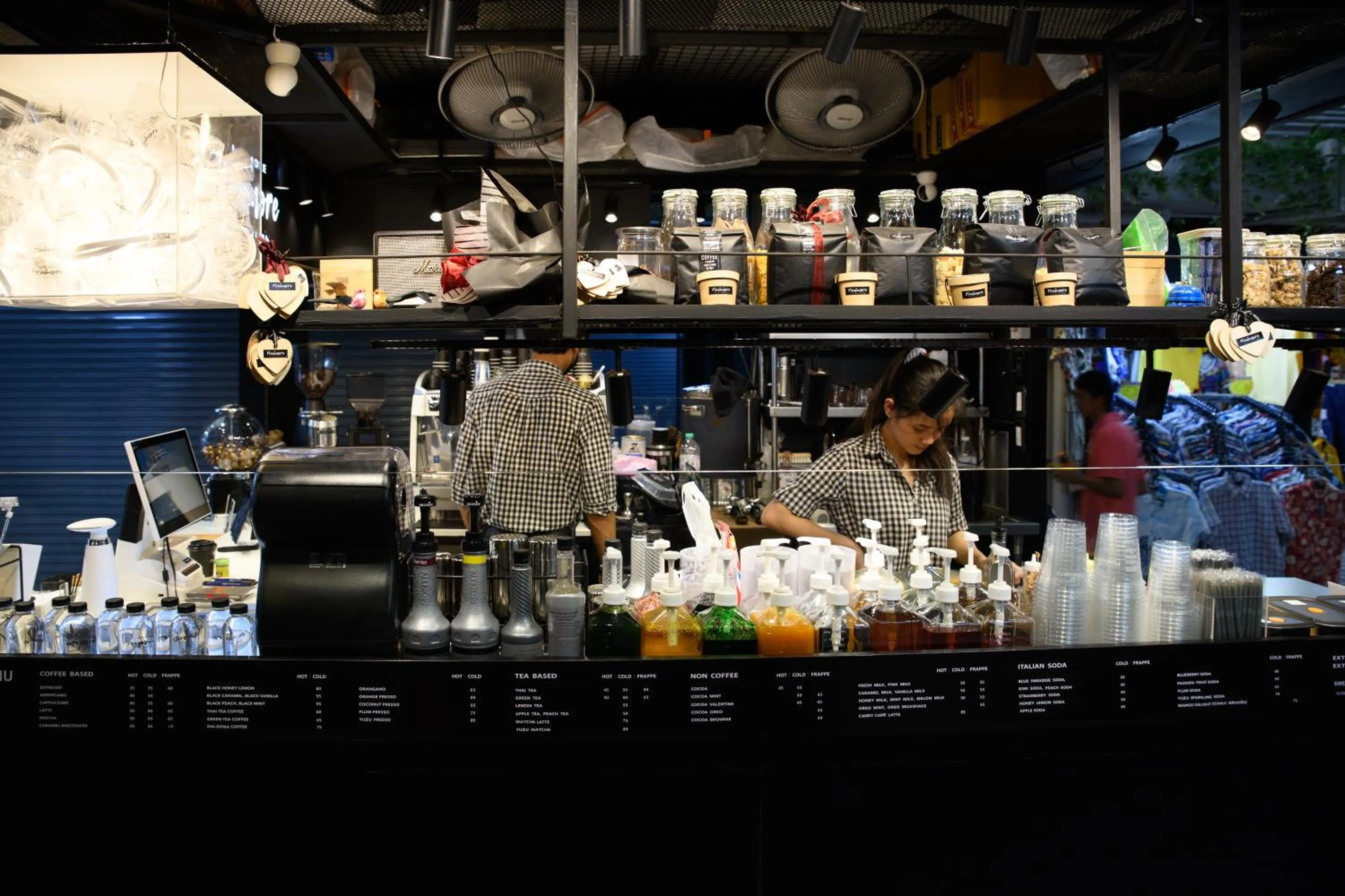 Shopping Area in Stay Wanglang