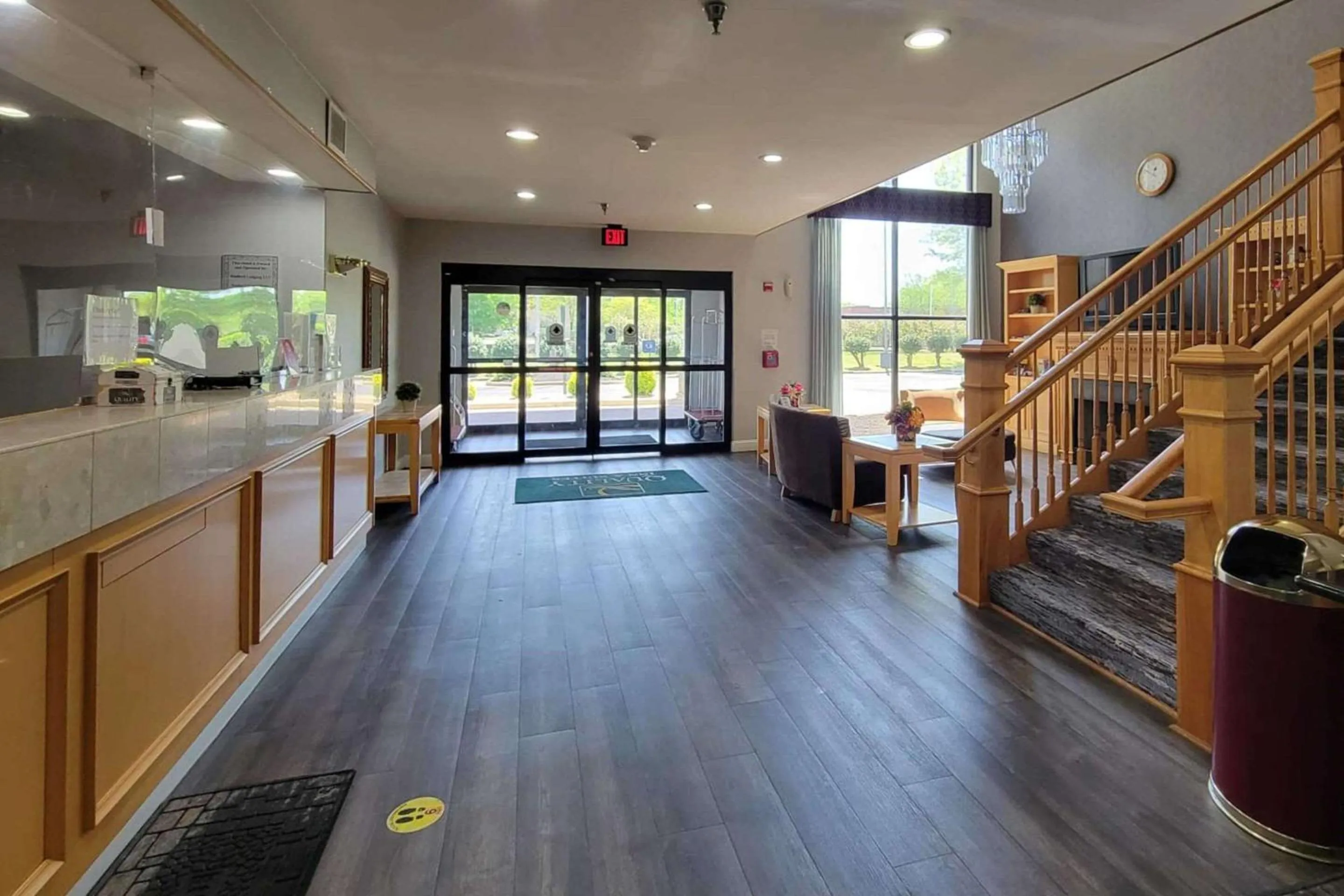Lobby or reception in Quality Inn & Suites Quantico