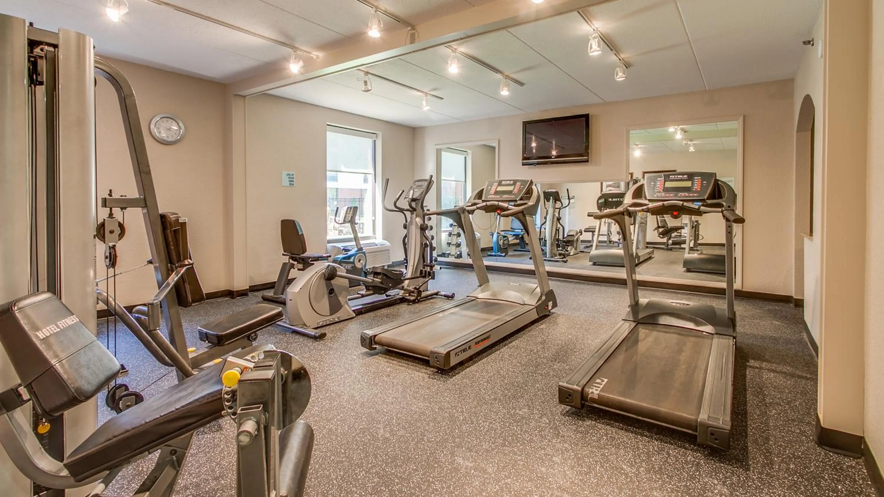Fitness centre/facilities in Holiday Inn Express Hotel & Suites Midlothian Turnpike, an IHG Hotel