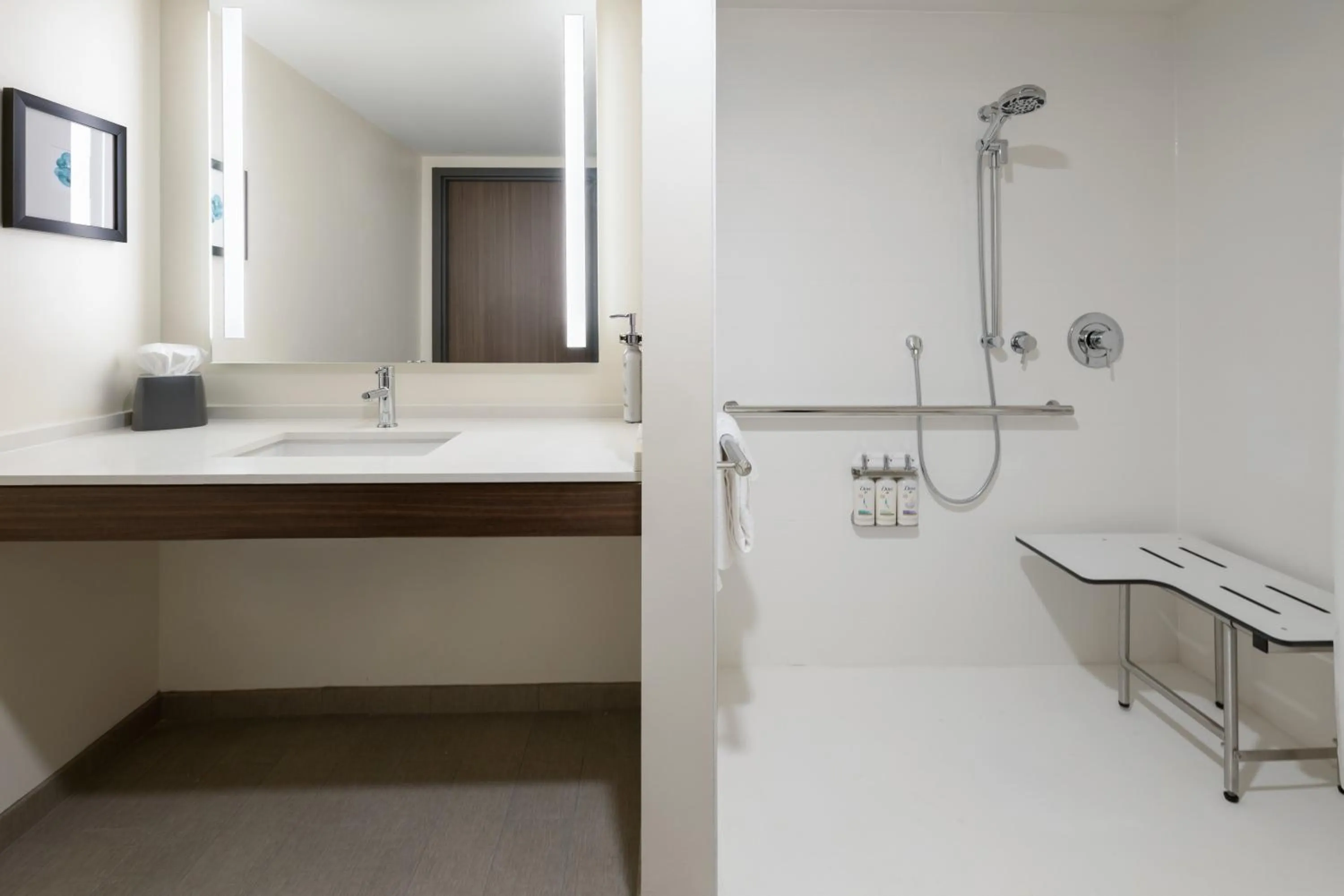 Shower in Holiday Inn & Suites Richmond West End by IHG