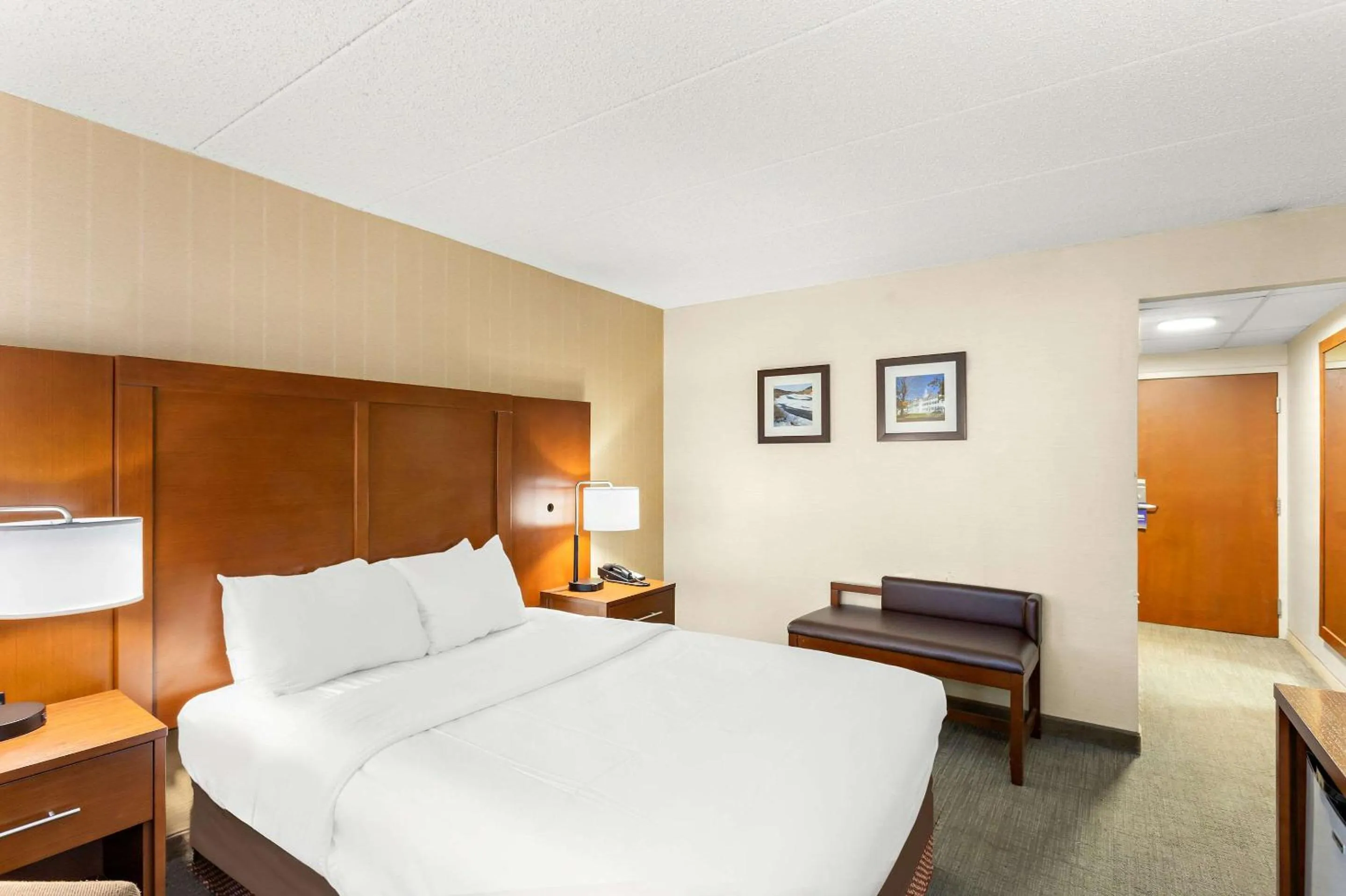 Bedroom, Bed in Comfort Inn White River Junction