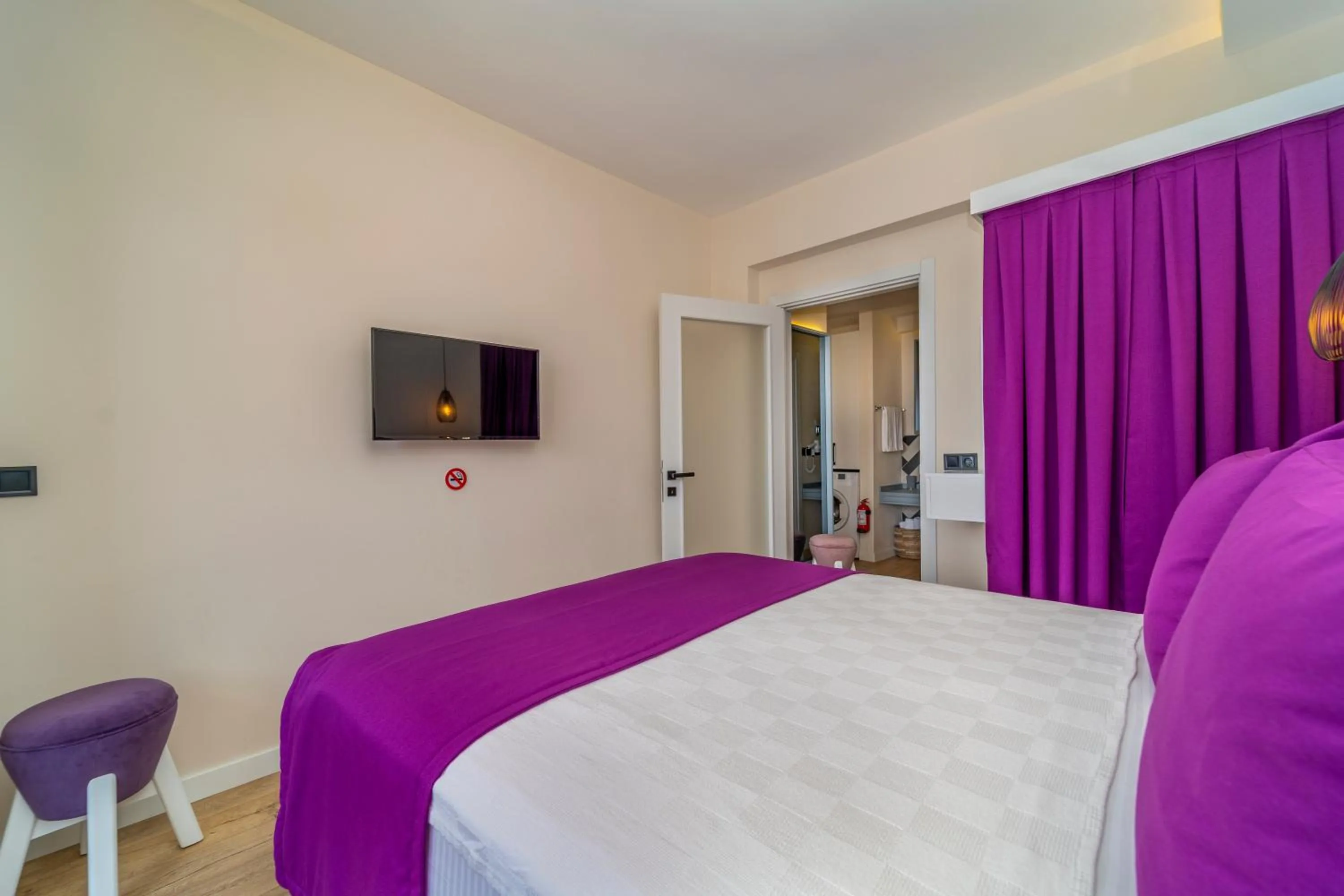 Bedroom, Bed in Ece Marina Suites