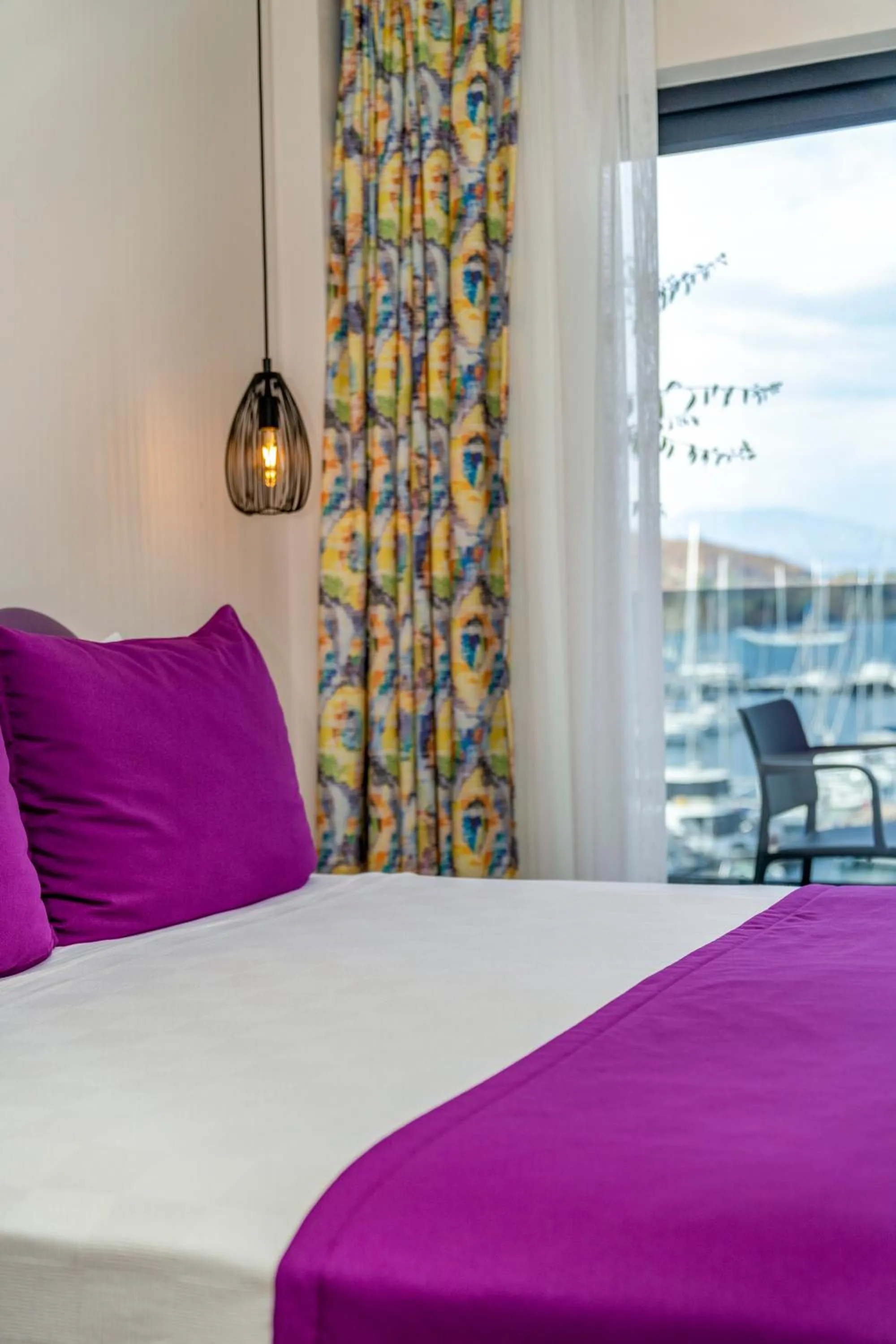 Bedroom, Bed in Ece Marina Suites