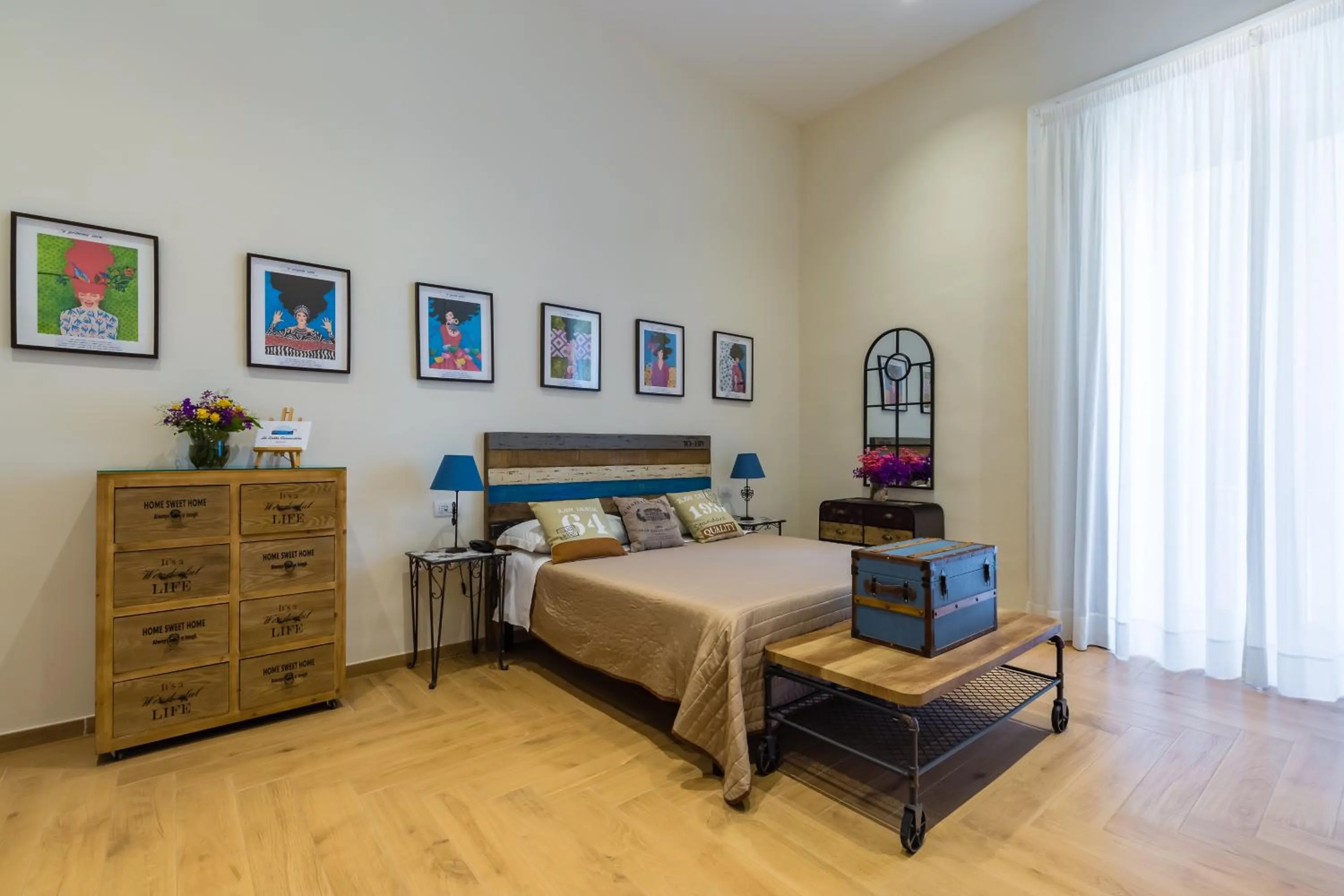 Deluxe Double Room with Balcony - single occupancy in La Gatta Cenerentola Rooms