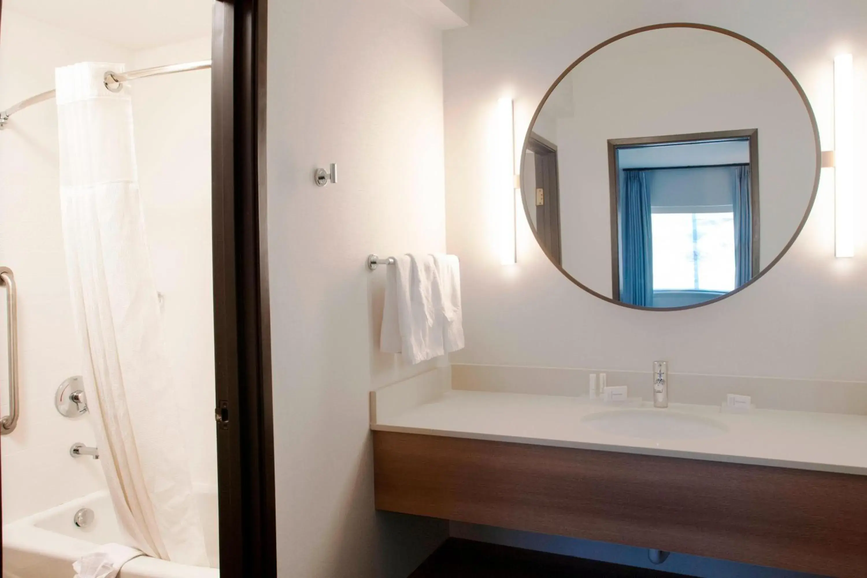 Queen Room with Two Queen Beds and Adapted Tub - Mobility Accessible in Fairfield Inn & Suites by Marriott Spokane Valley Queen Room with Two Queen Beds and Adapted Tub - Mobility Accessible in Fairfield Inn & Suites by Marriott Spokane Valley
