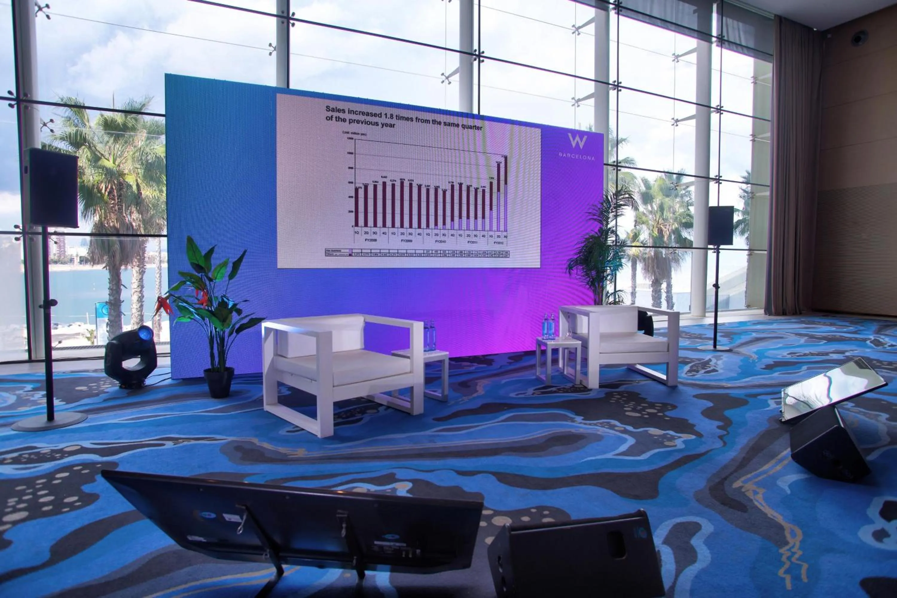 Meeting/conference room in W Barcelona